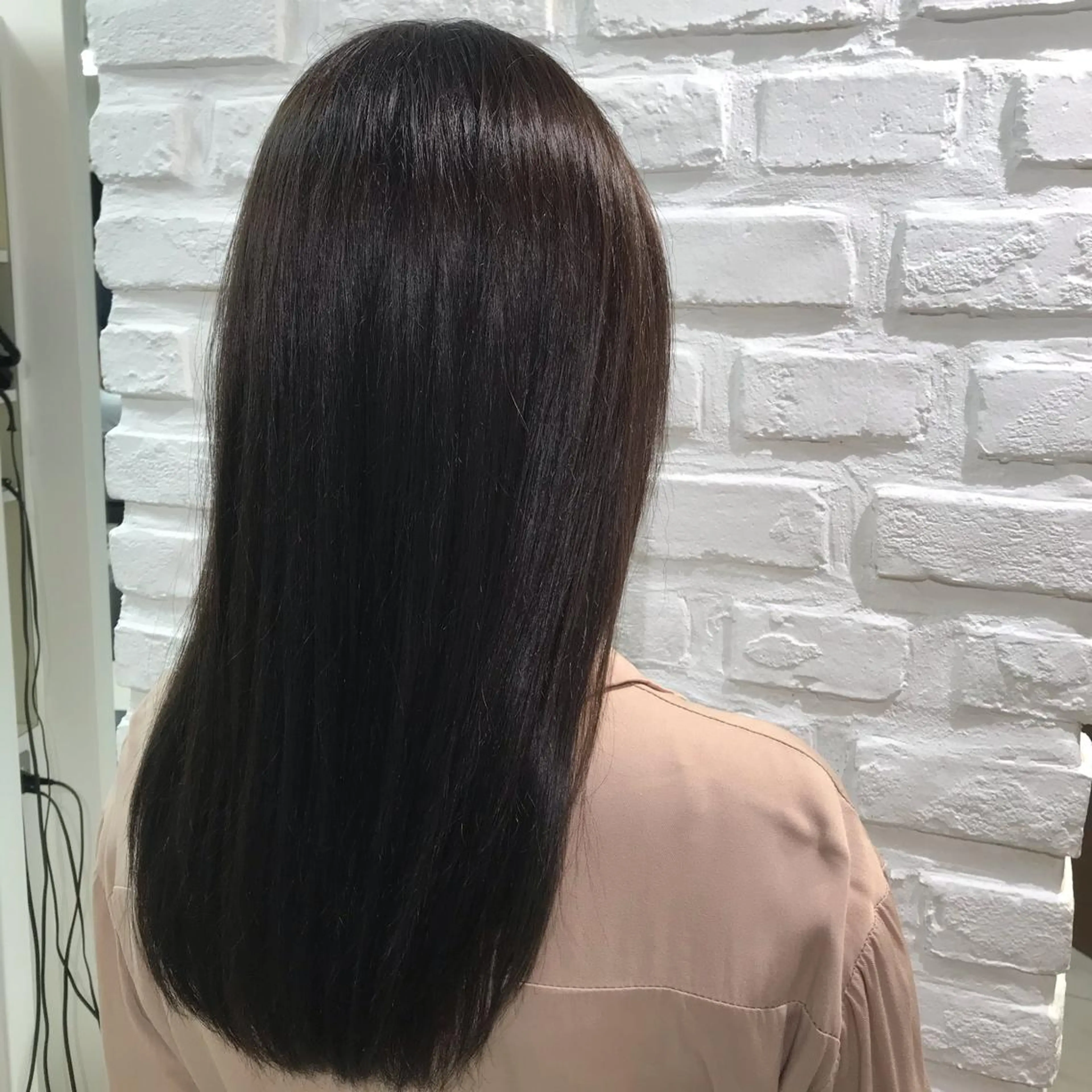 ロング カラー 透明感カラー グレージュ イルミナカラー ヘアカラー トリートメント 【暖色カラー特化】 中山由梨のヘアスタイル