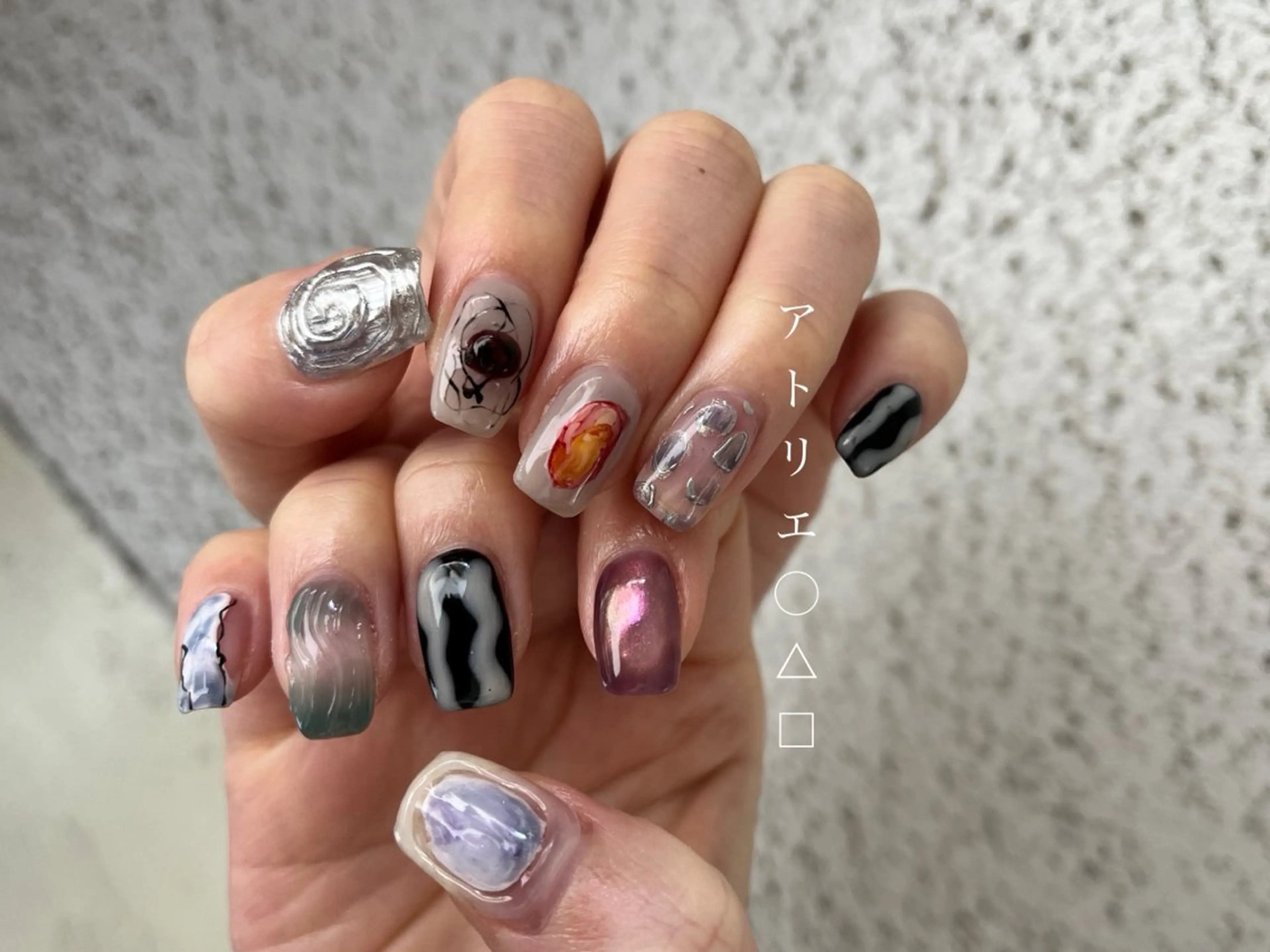ネイル アトリエ ○△□のネイルデザイン