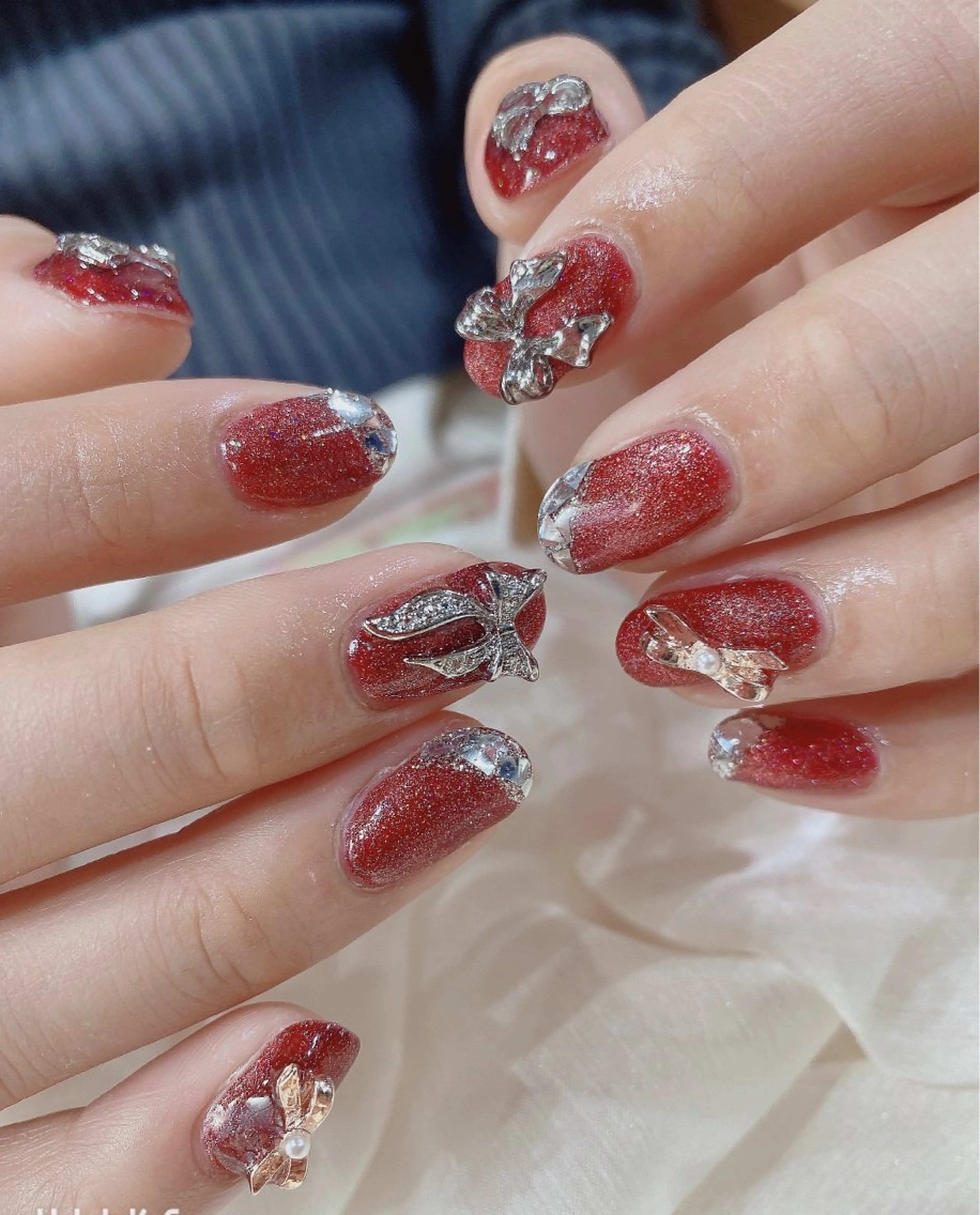 ショート ハンドネイル JNA認定講師🌸 RIEのネイルデザイン