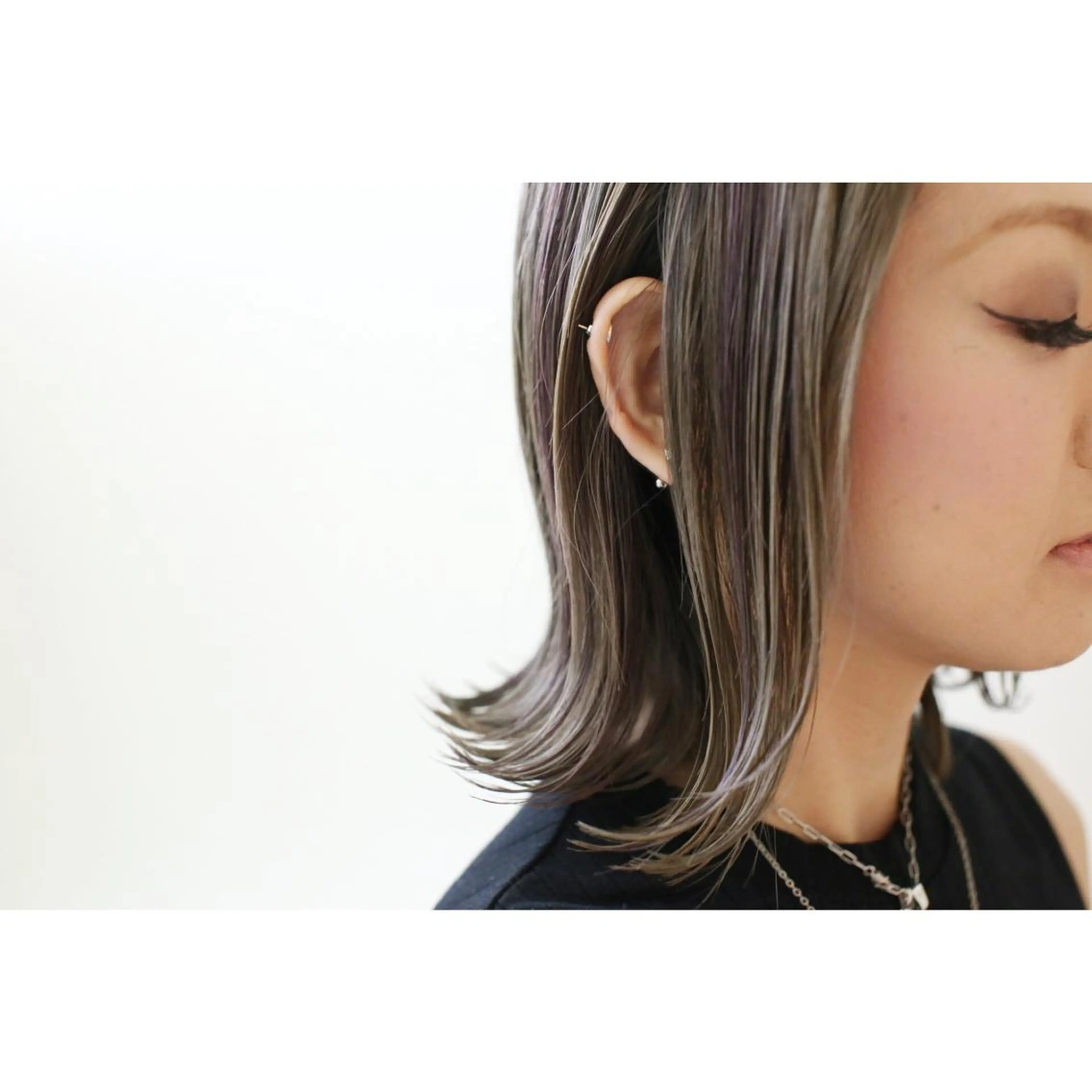 ショート カラー グレージュ 加藤 利基のヘアスタイル