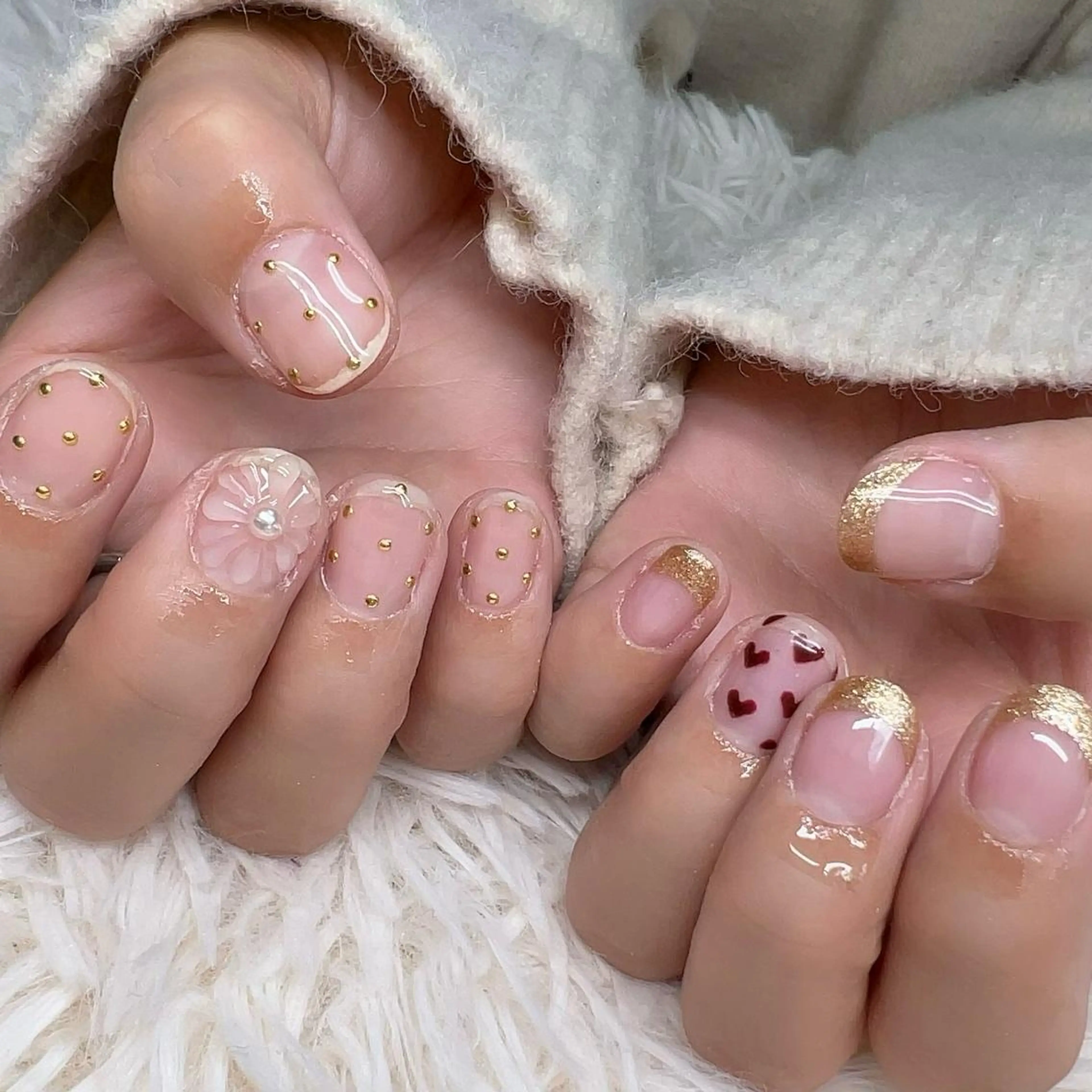 ネイル ハンドネイル 【Yappy🌈】 💖P-tanaのネイルデザイン