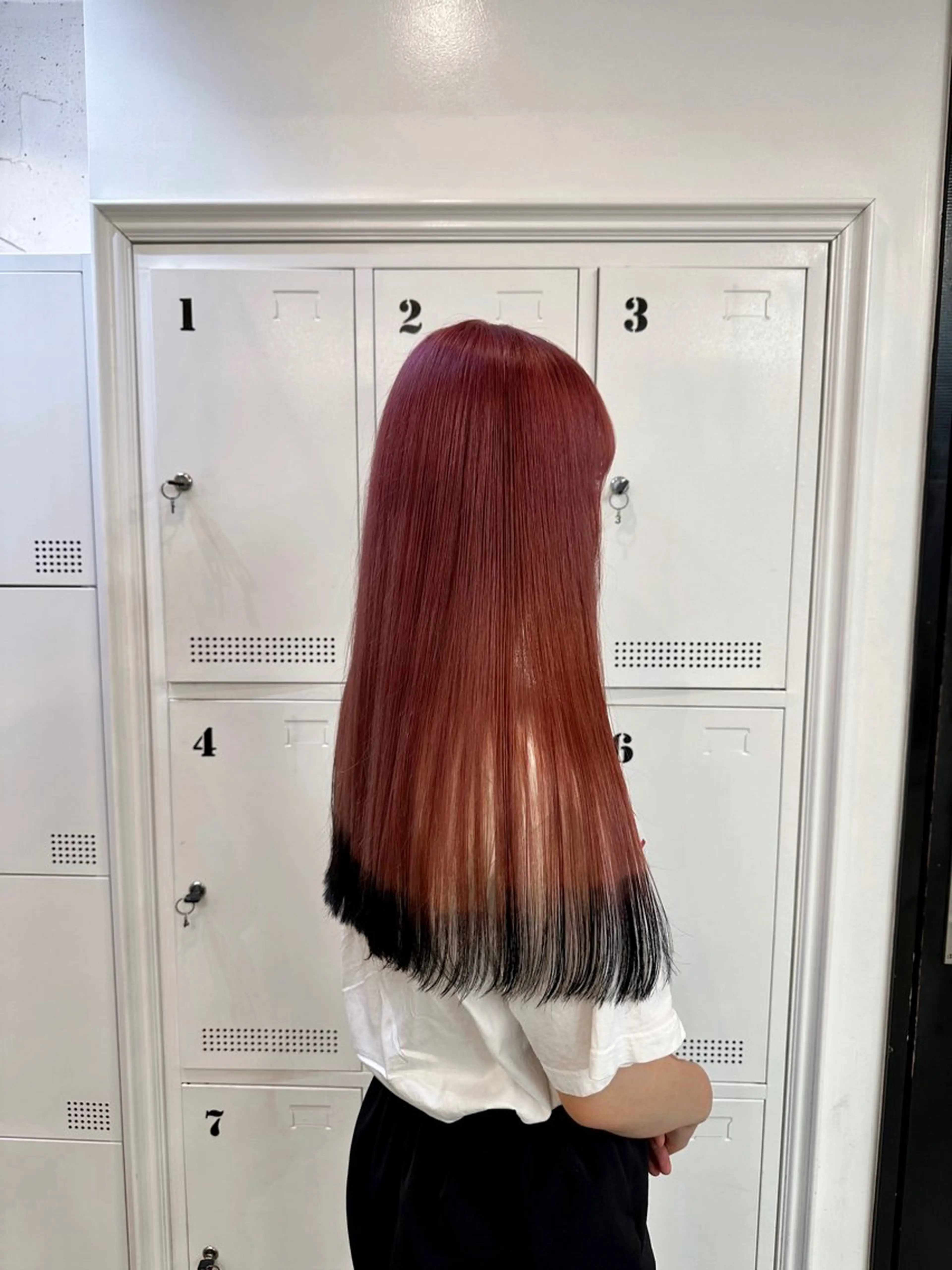 ロング カラー ヘアアレンジ 暖色💖ツヤ髪💖 masae🌼のヘアスタイル