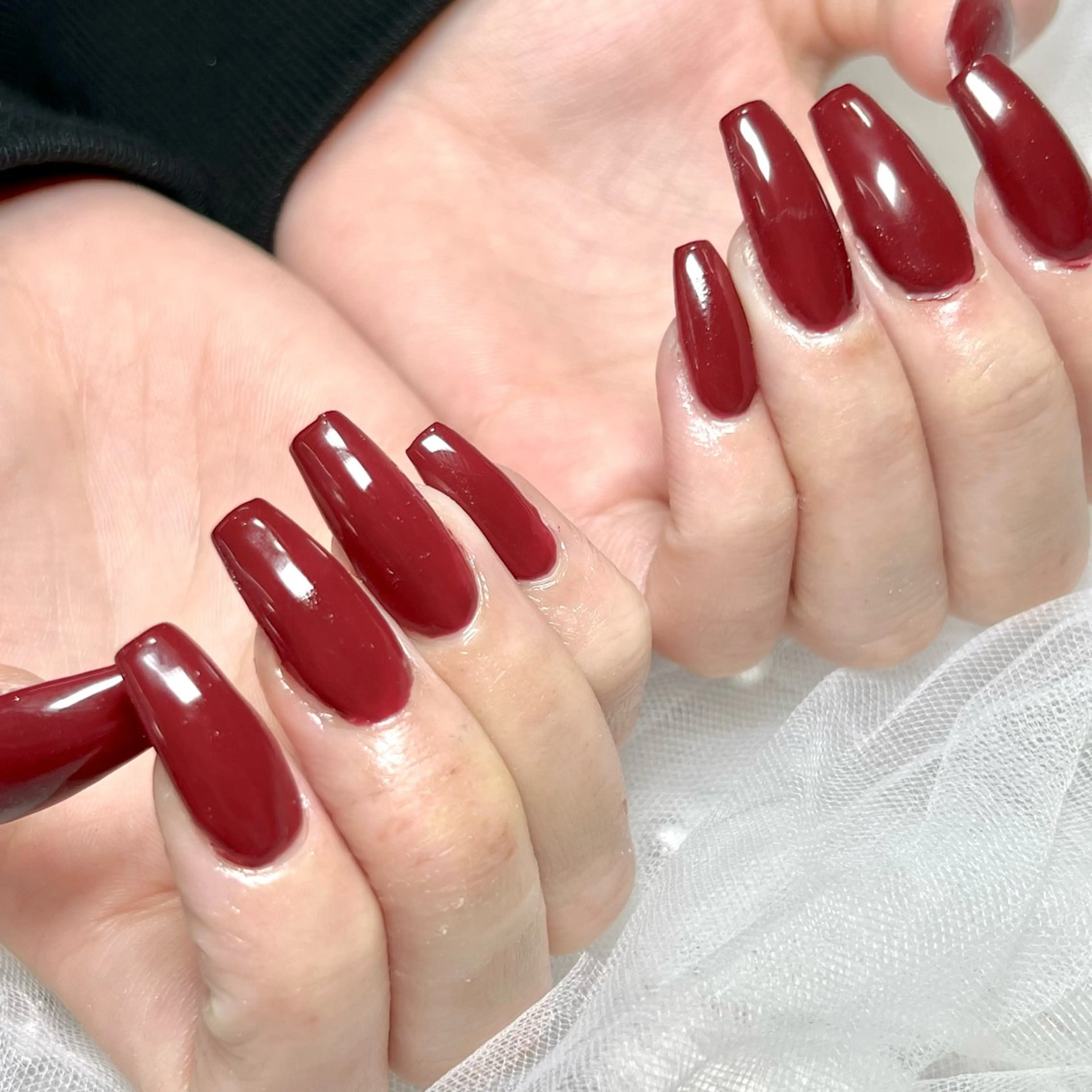 ネイル ハンドネイル E nail 風羽のネイルデザイン
