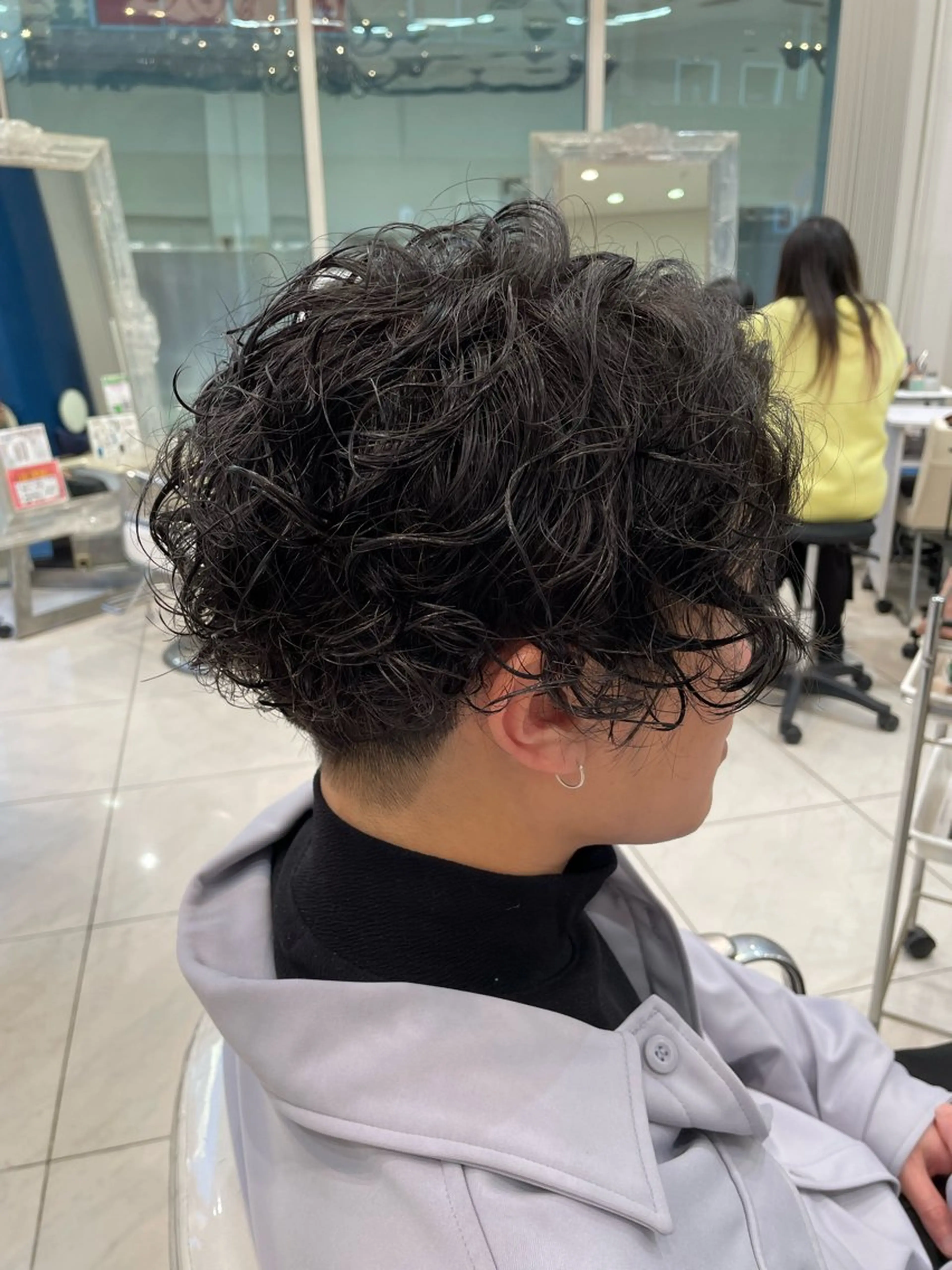 ショート パーマ カット パーマ トップスタイリスト 石川みやびのヘアスタイル