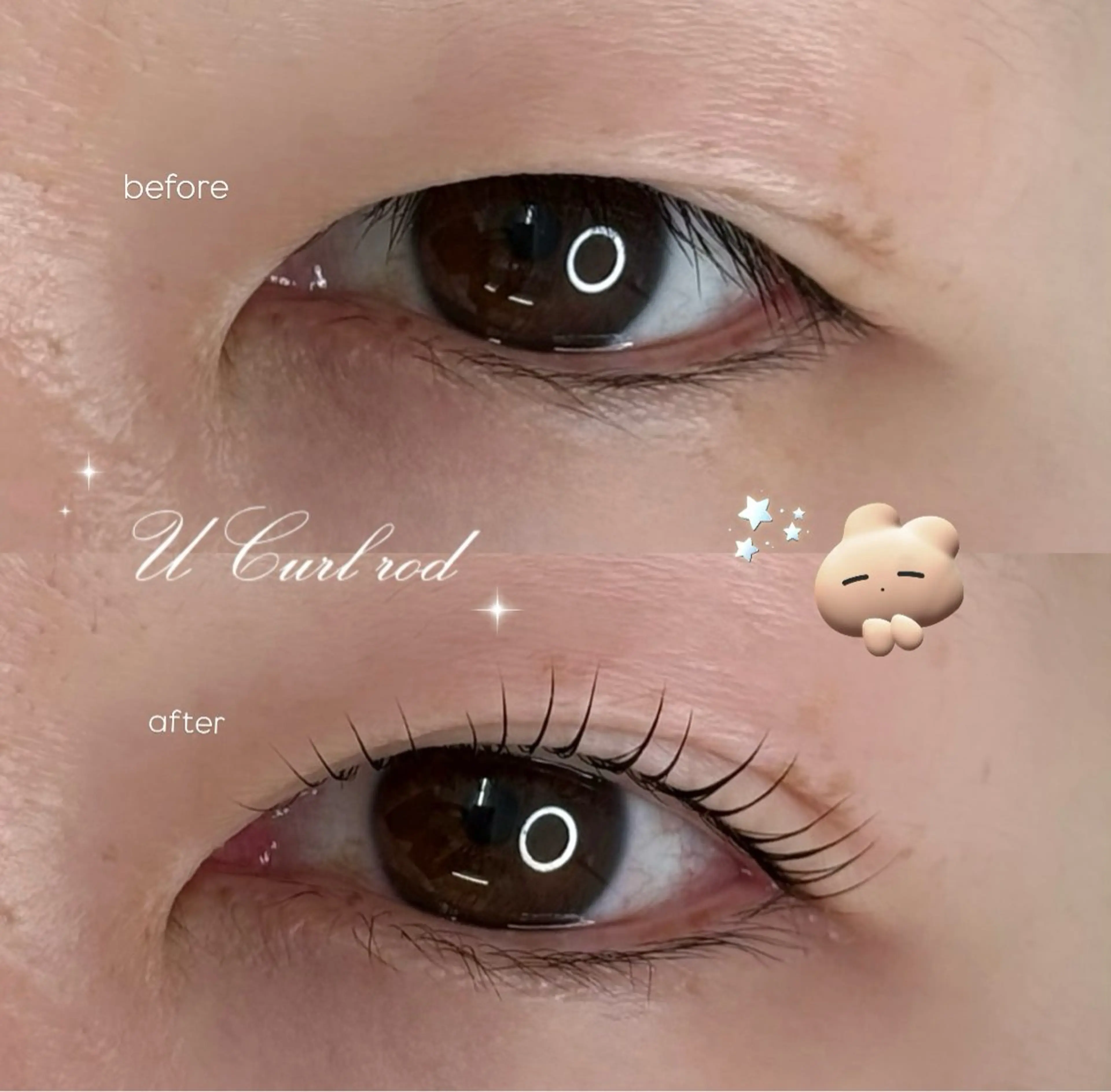 マツエク・マツパ 一重×まつ毛パーマ aile lash curl まつ毛パーマ専門店　森ノ宮所属・束感まつ毛パーマ yuma୨୧の眉毛・アイブロウイメージ