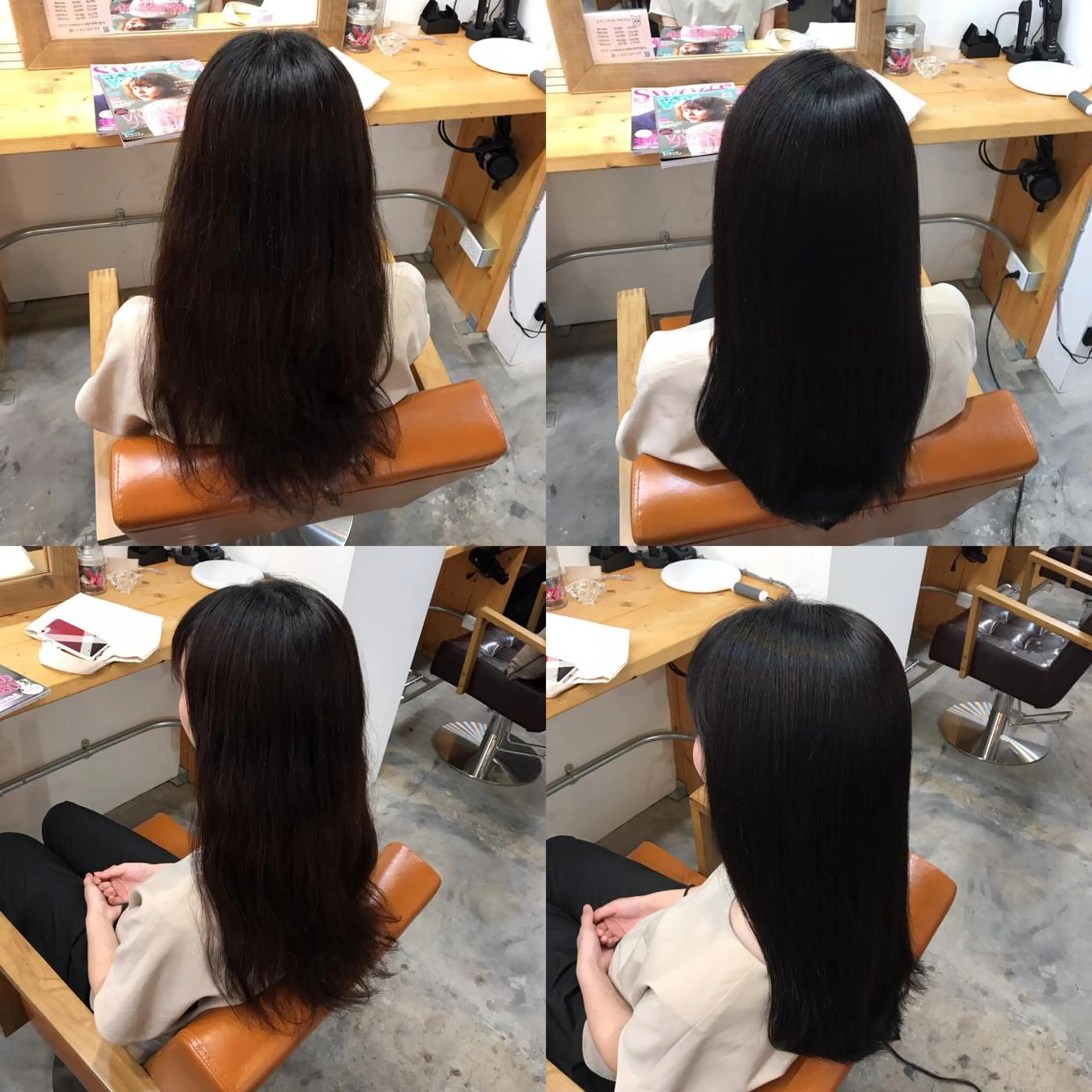 ロング カラー アディクシーカラー ブルーカラー ブルーグレー ブルーグレージュ グレージュ 🌈限定価格🌈 鈴木　瑛輔のヘアスタイル