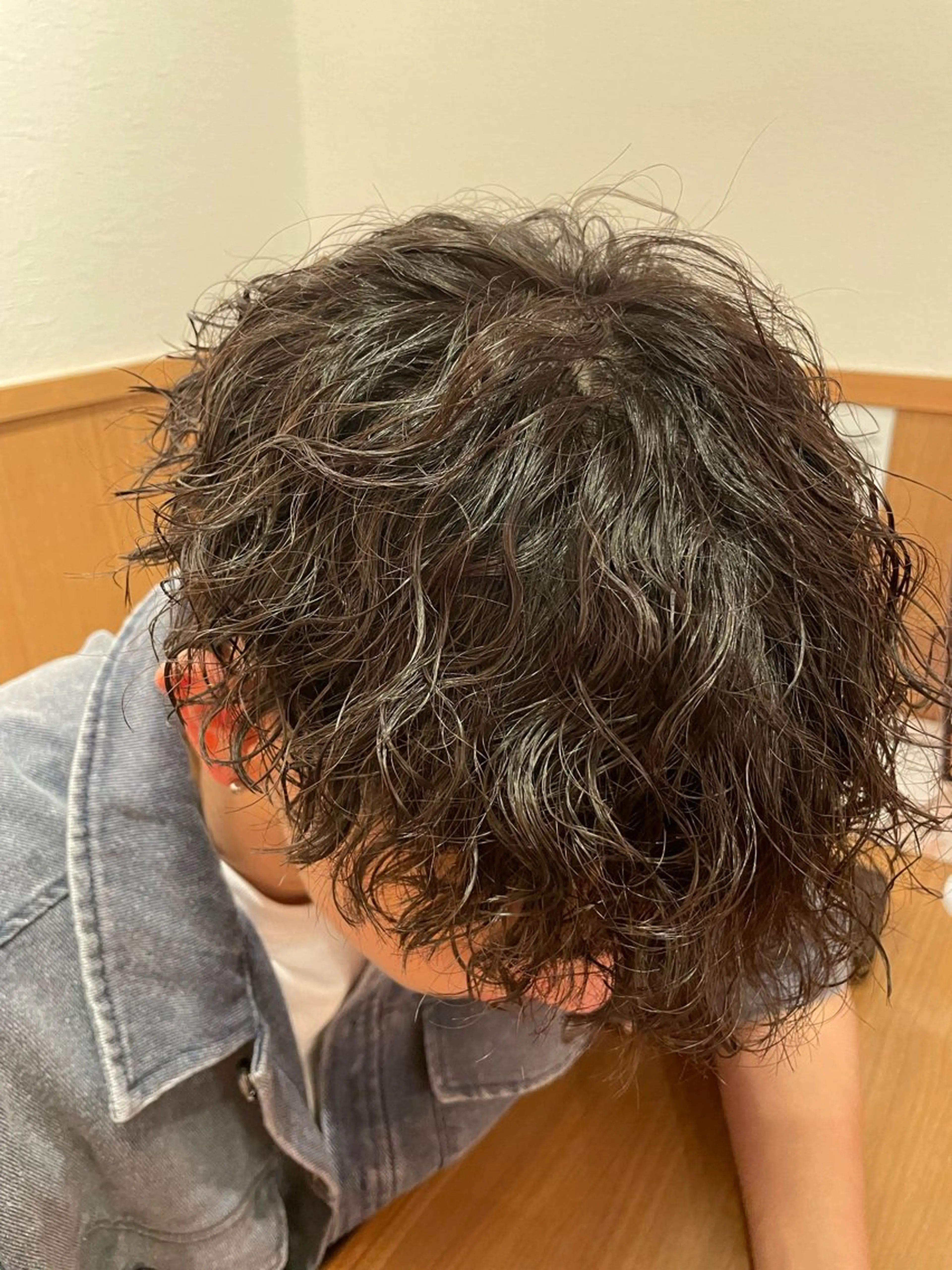 パーマ メンズ メンズパーマ ツイストスパイラルパーマ スパイラルパーマ カット パーマ メンズ/シャドウ/ 波巻き/kyogoのヘアスタイル