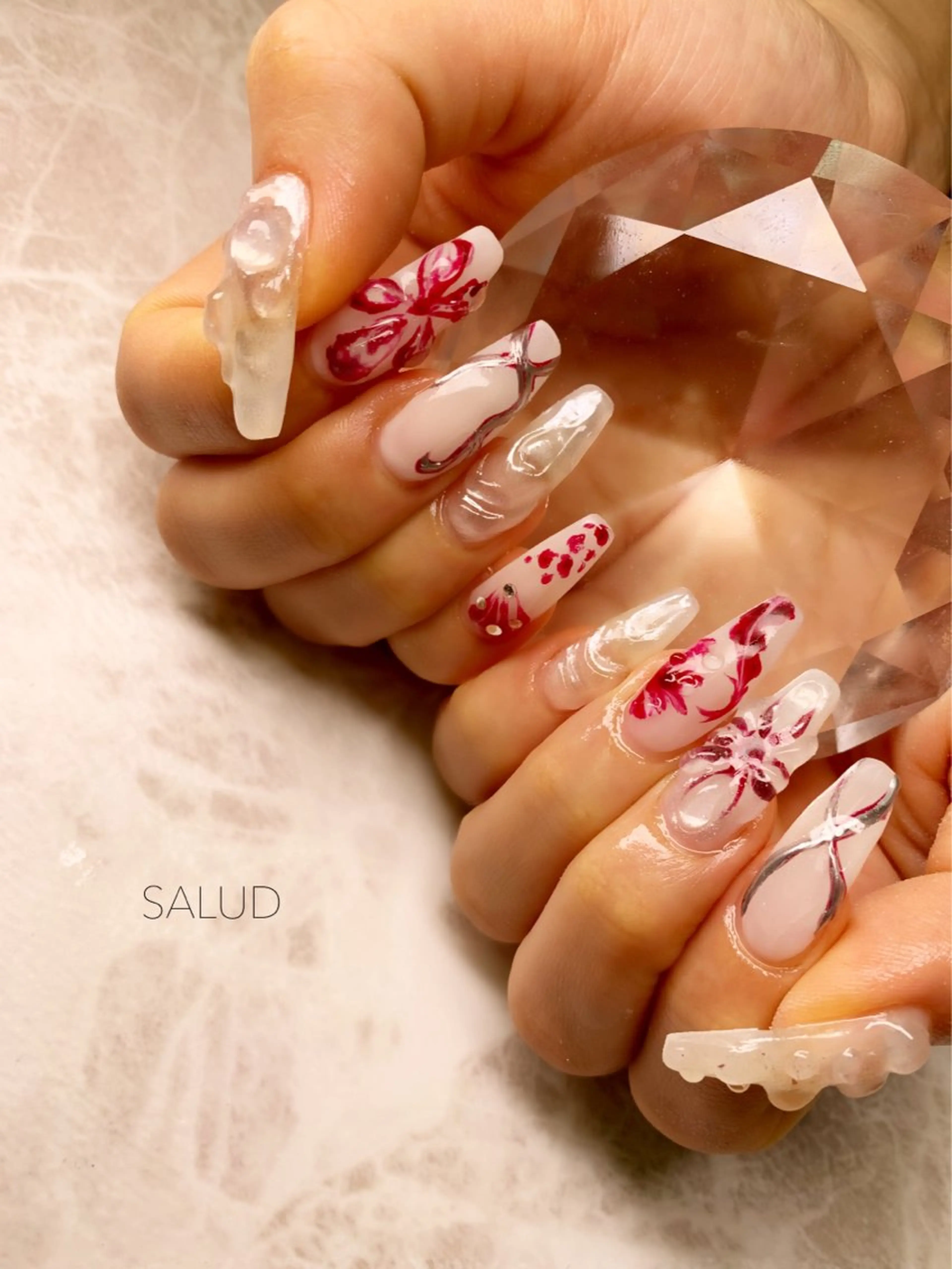 ネイル ハンドネイル Nail Salon SALUDのネイルデザイン