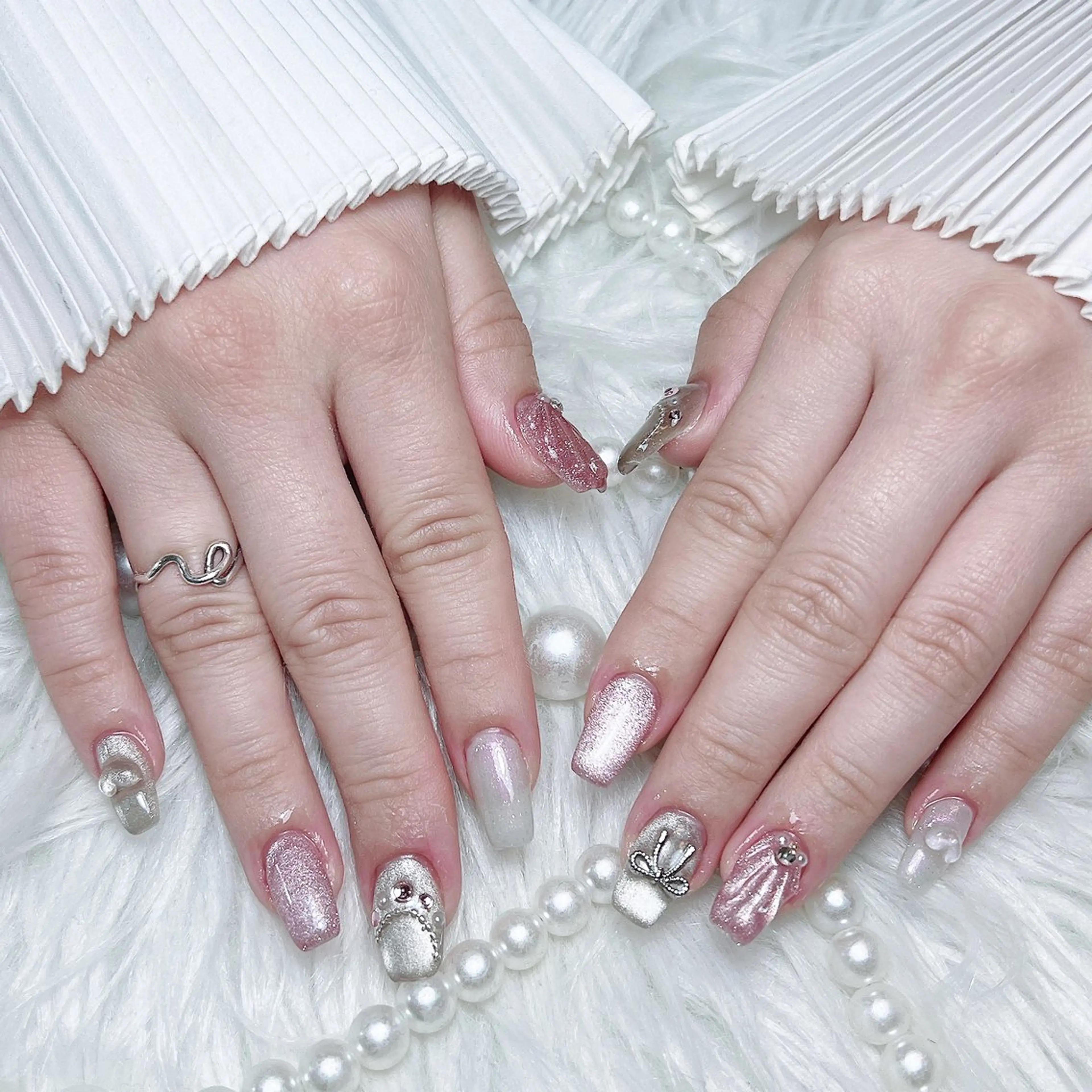 ネイル ハンドネイル Ugirl Nail Pinpin🤍のネイルデザイン