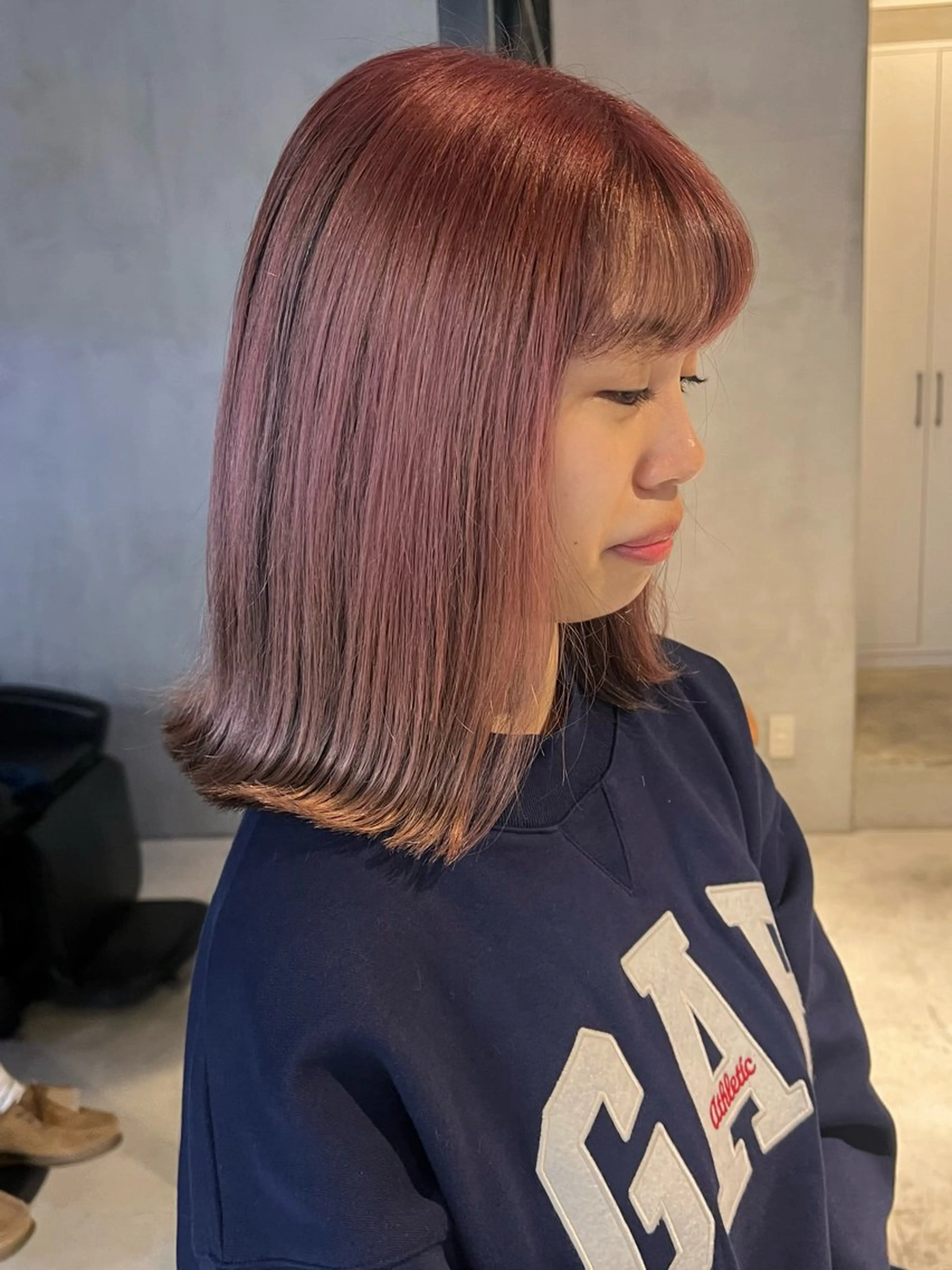 ショート カラー ブリーチ ヘアカラー 仲井間　賢雄 fifthのヘアスタイル
