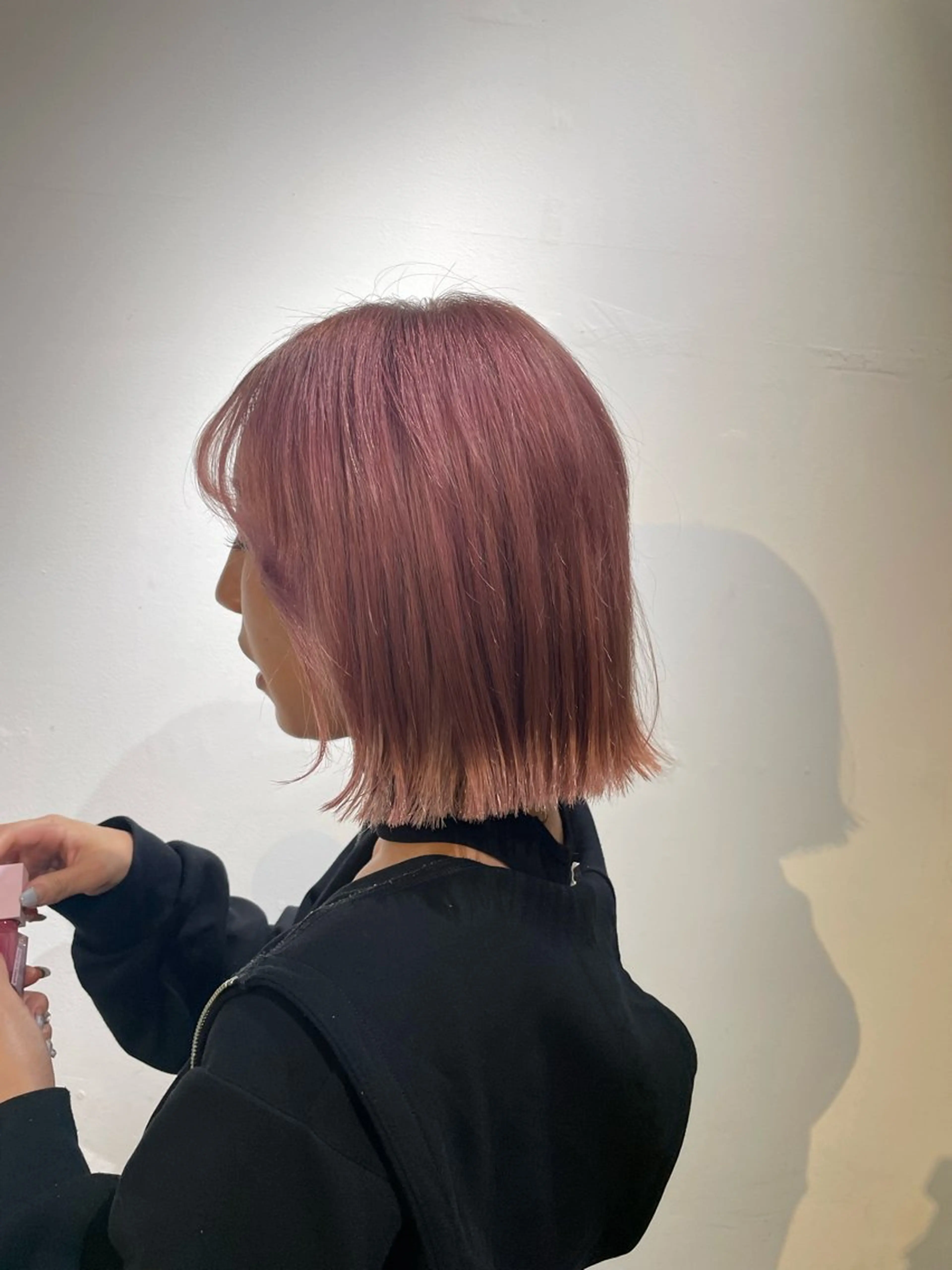 ショート 切りっぱなしボブ ボブ メンズ特化型美容師 sakuraのヘアスタイル
