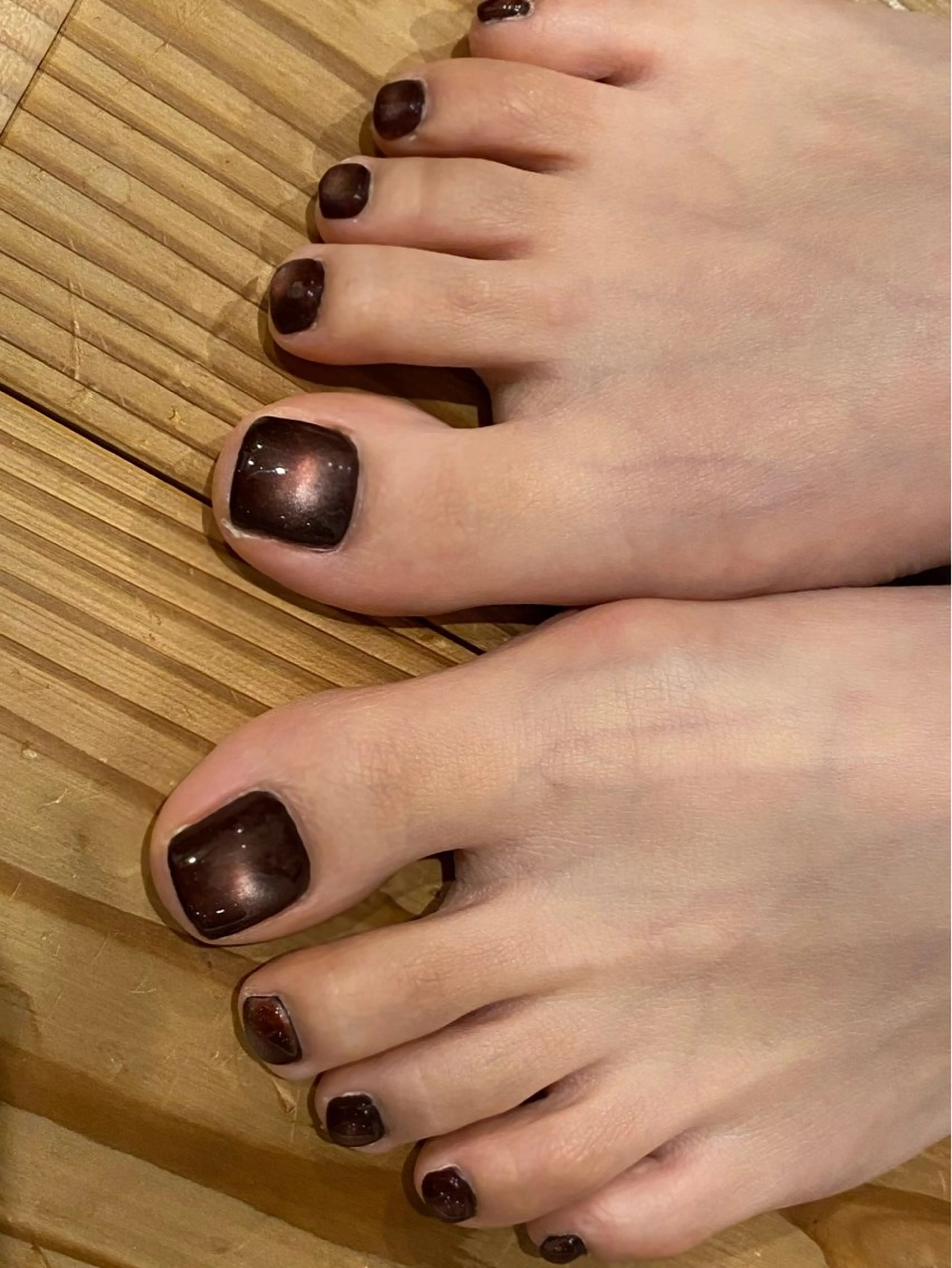 ネイル マグネットネイル フットネイル LAJITTO所属・LAJITTO ANJUのネイルデザイン