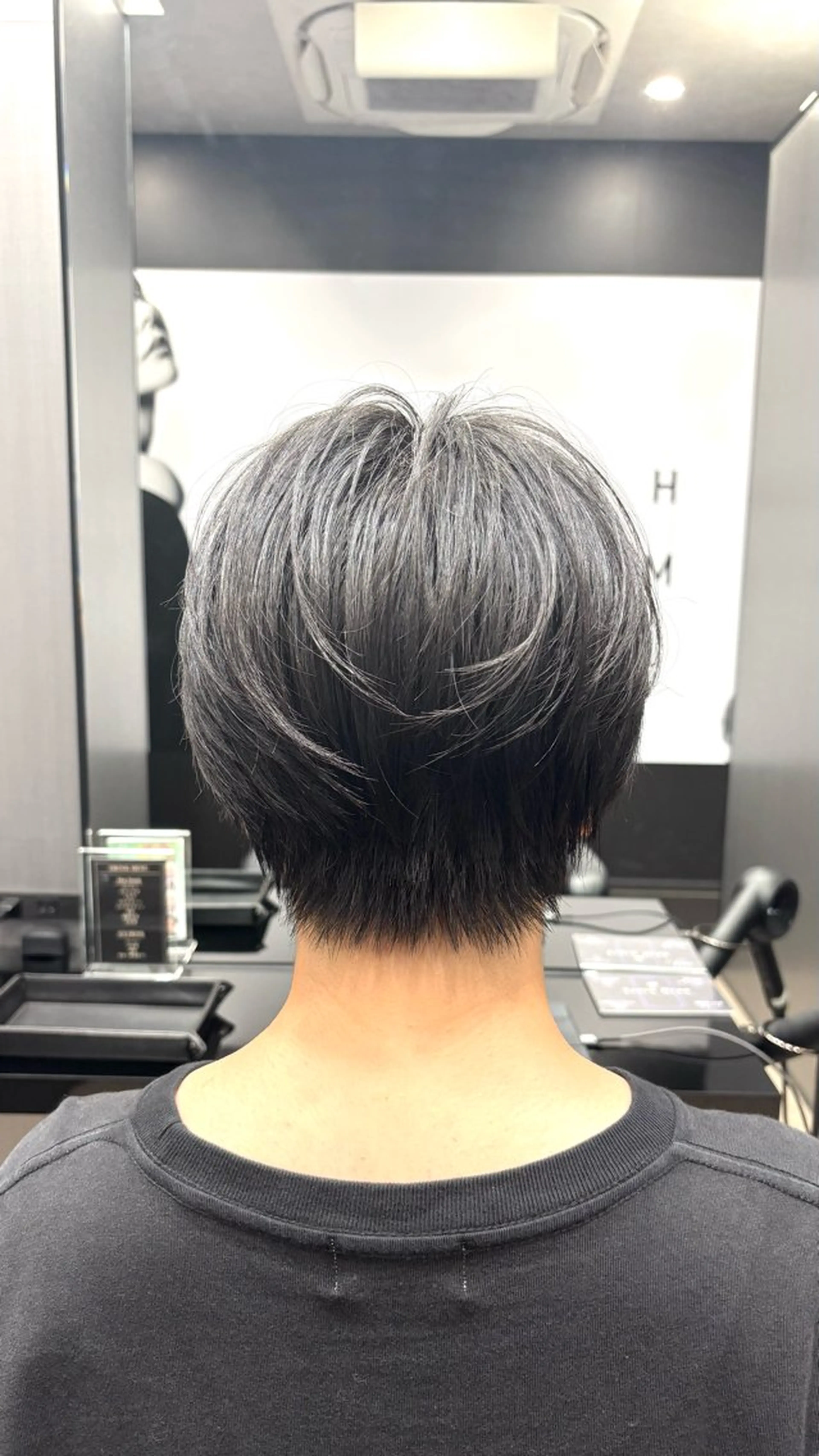 ショート ショートボブ ハンサムショート 丸みショート ボブ くびれヘア カット HARUKI  MINATO Japan広島紙屋町店所属・hmj紙屋町店 脊戸智志のエステ・リラクイメージ