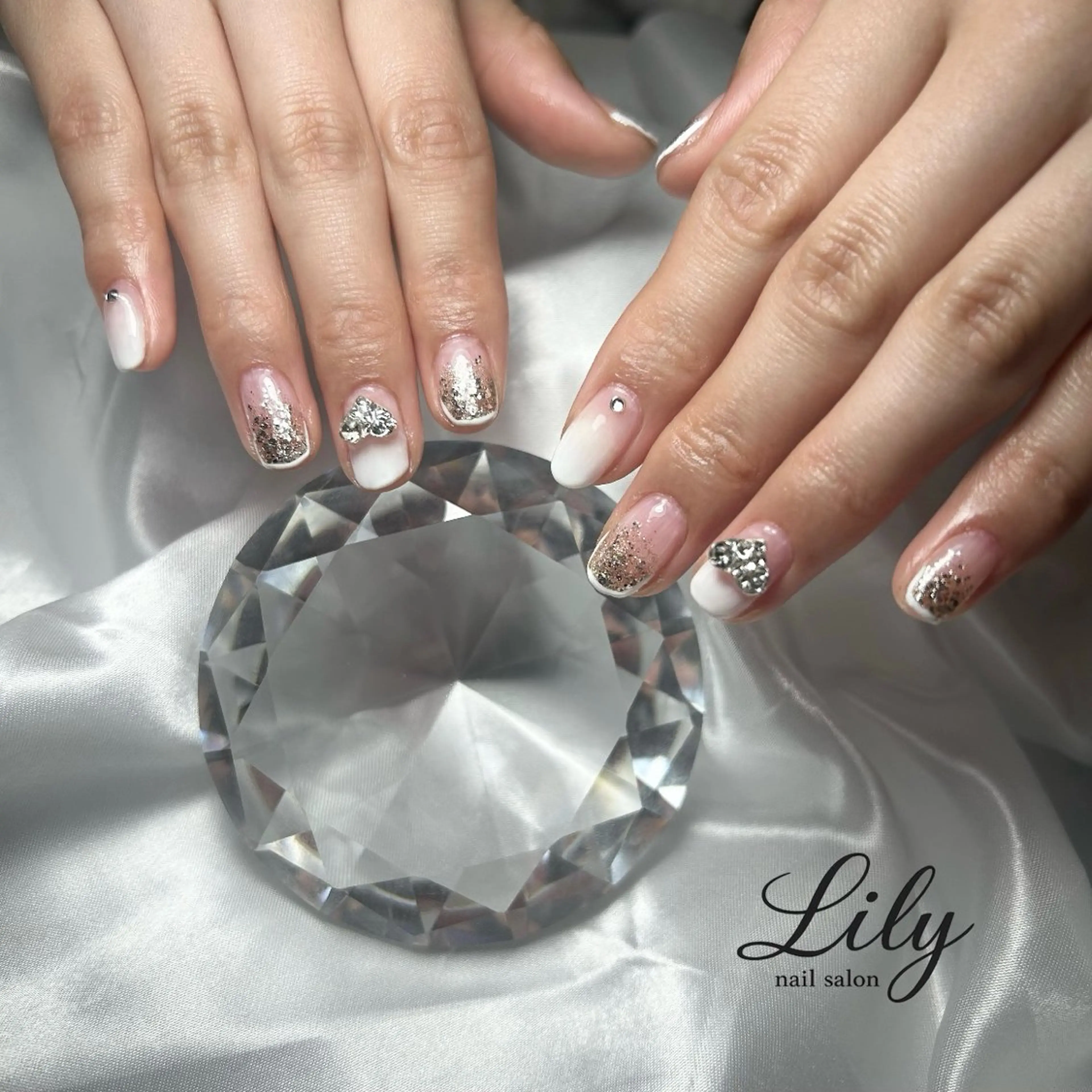 ネイル グラデーション ハンドネイル nail salon Lily所属・藤田 璃々のネイルデザイン