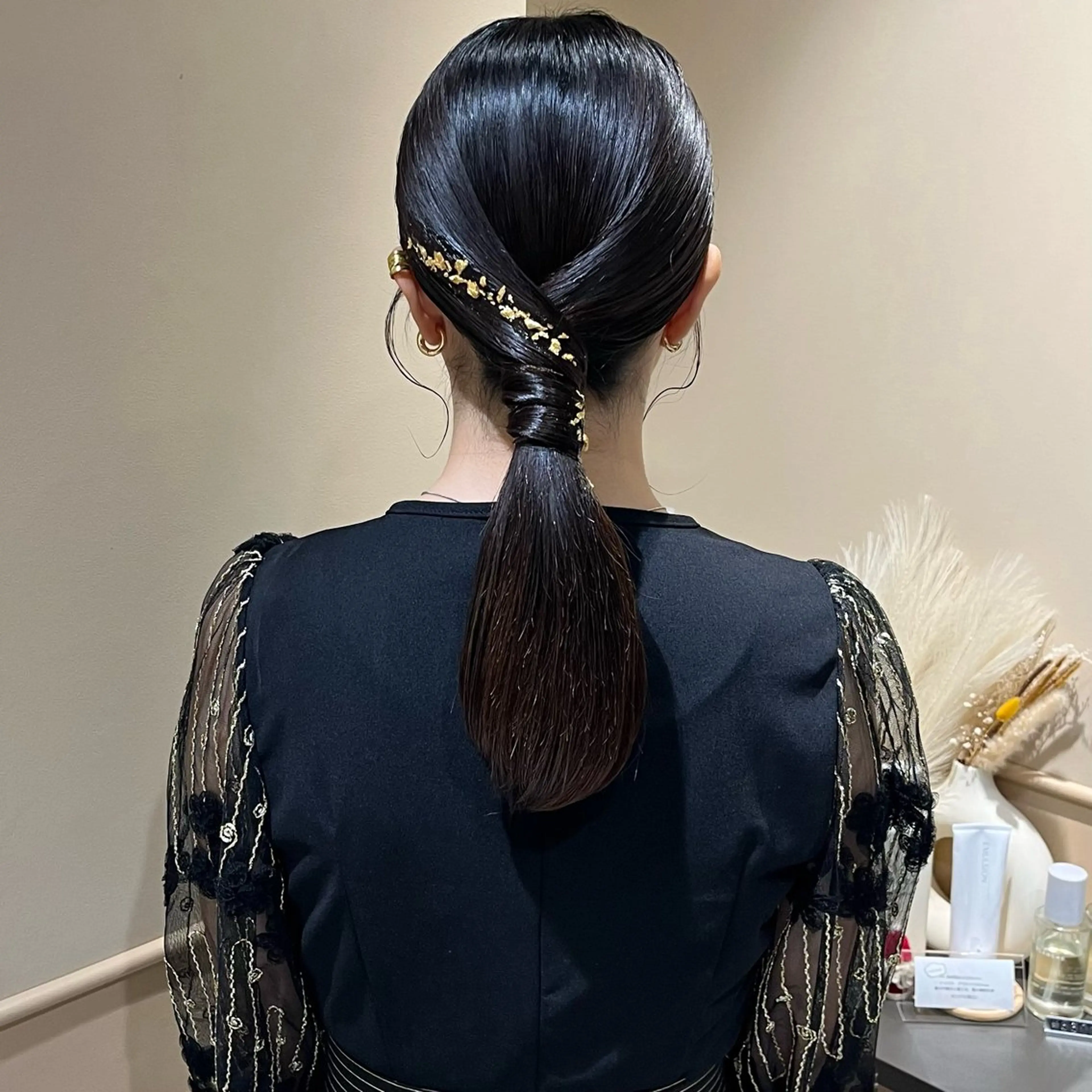 ロング カラー ヘアアレンジ ヘアセット 🫧tomoka 透明感カラー🫧のヘアスタイル