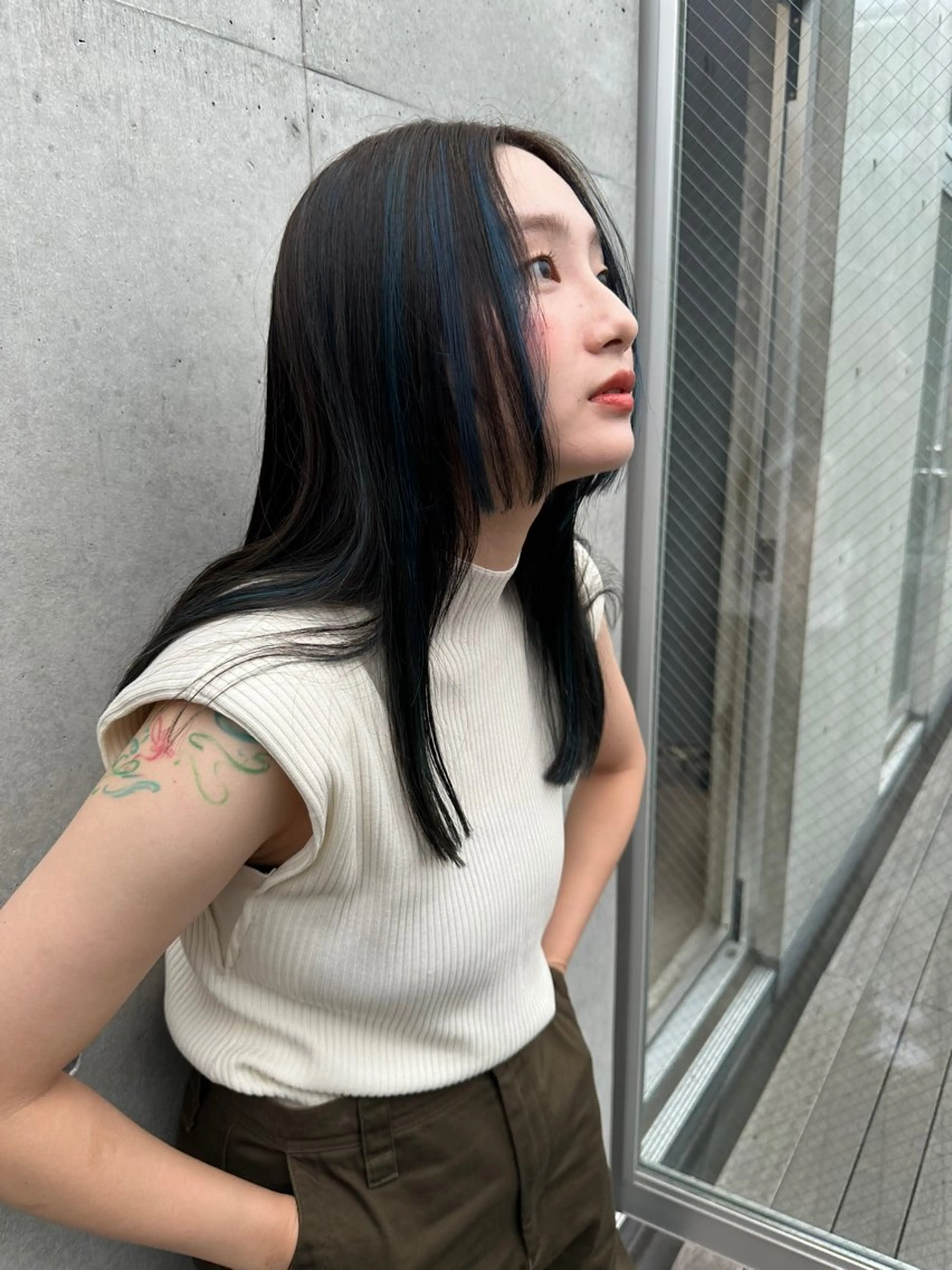 ロング カラー カット ヘアカラー お悩み解決パーマ hana🩰のヘアスタイル