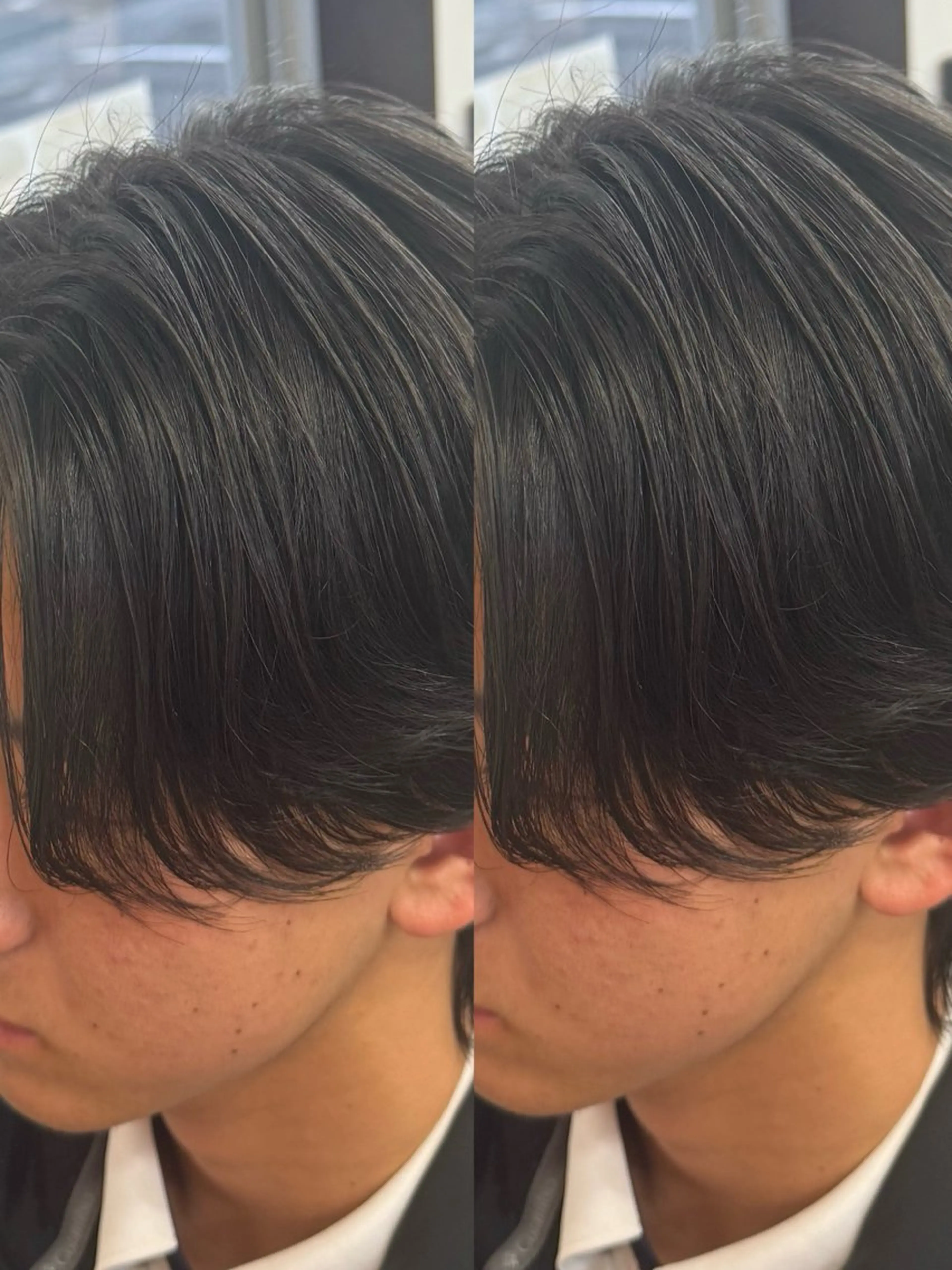 ミディアム メンズ メンズウルフカット ウルフカット カット パーマ 焼津メンズパーマ特化 大石雄生のヘアスタイル