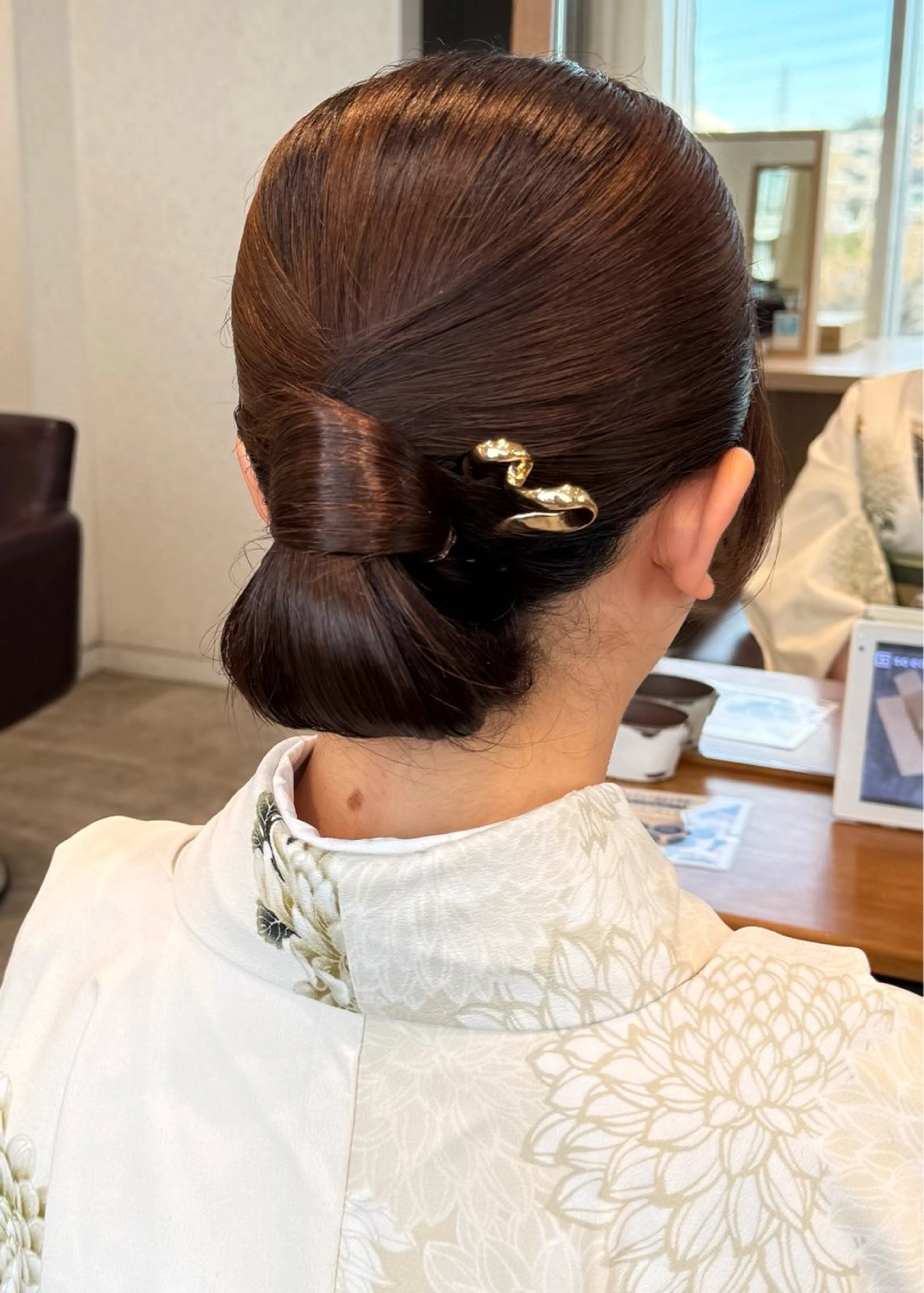 ヘアアレンジ ヘアセット ハイトーン/ダブル カラー/あやかのヘアスタイル