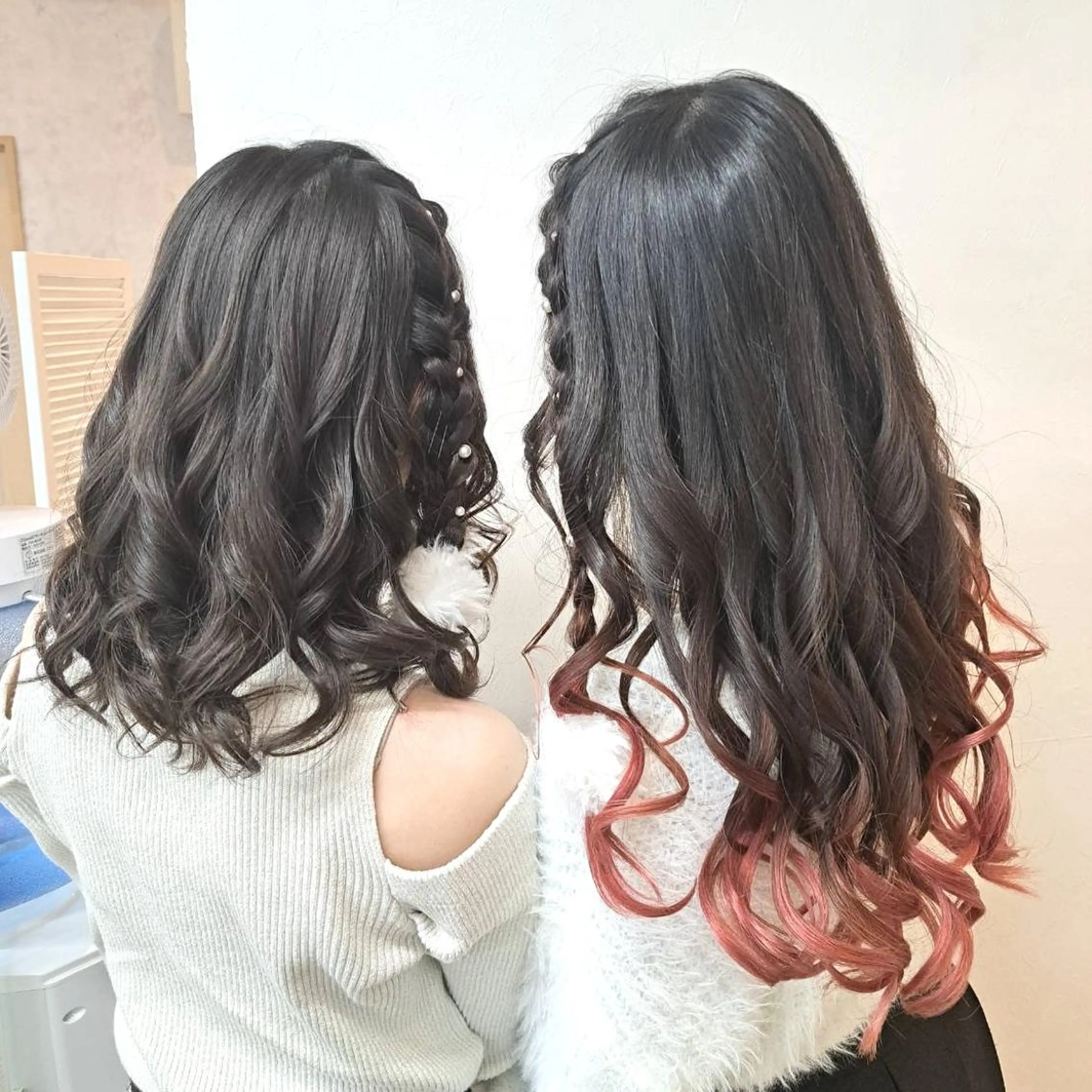 ヘアアレンジ ロング ヘアセット GLOSS 心斎橋 山上のヘアスタイル