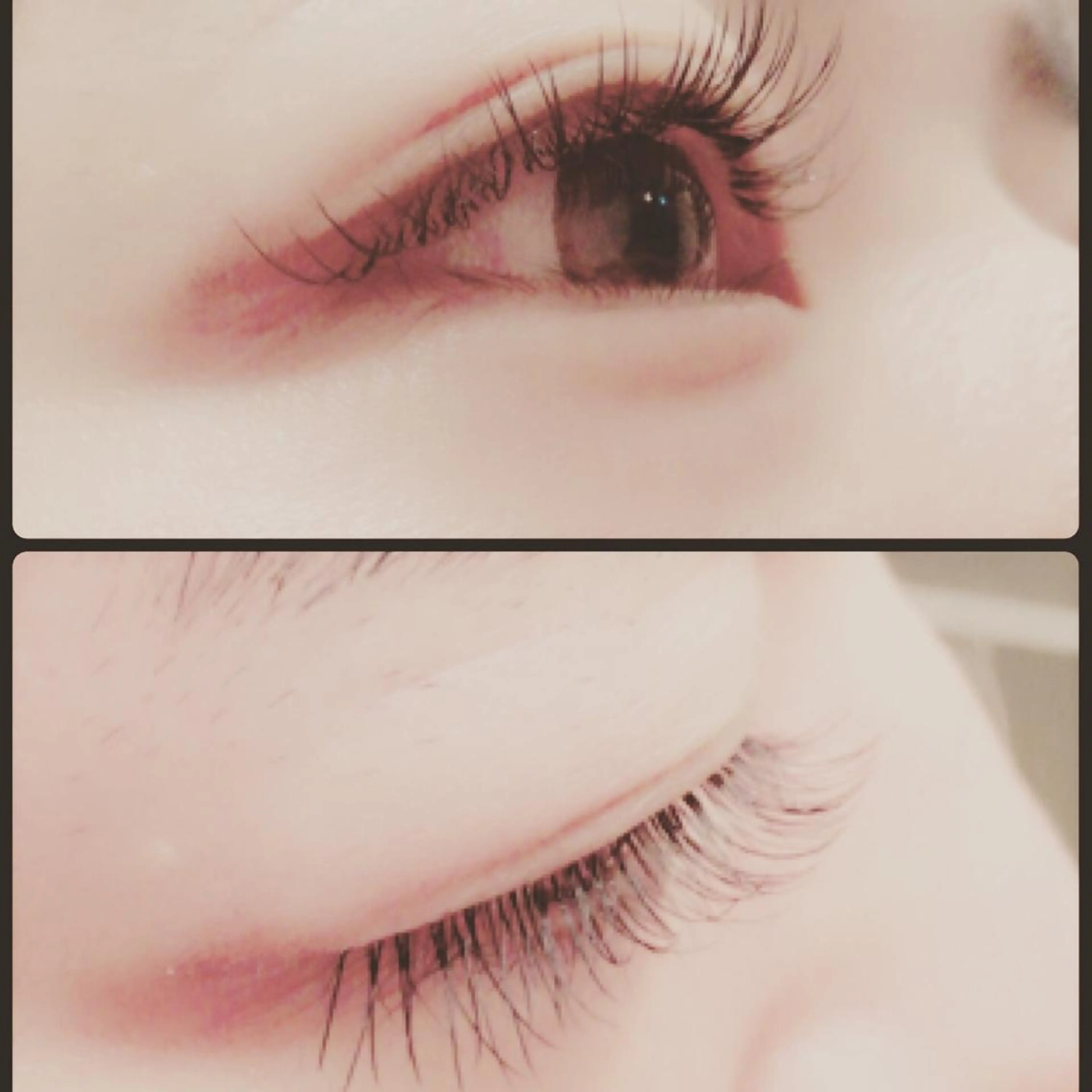 マツエク・マツパ フラットラッシュ Jカール 目尻長め gem所属・gem 〜ジェム〜のマツエク・マツパデザイン