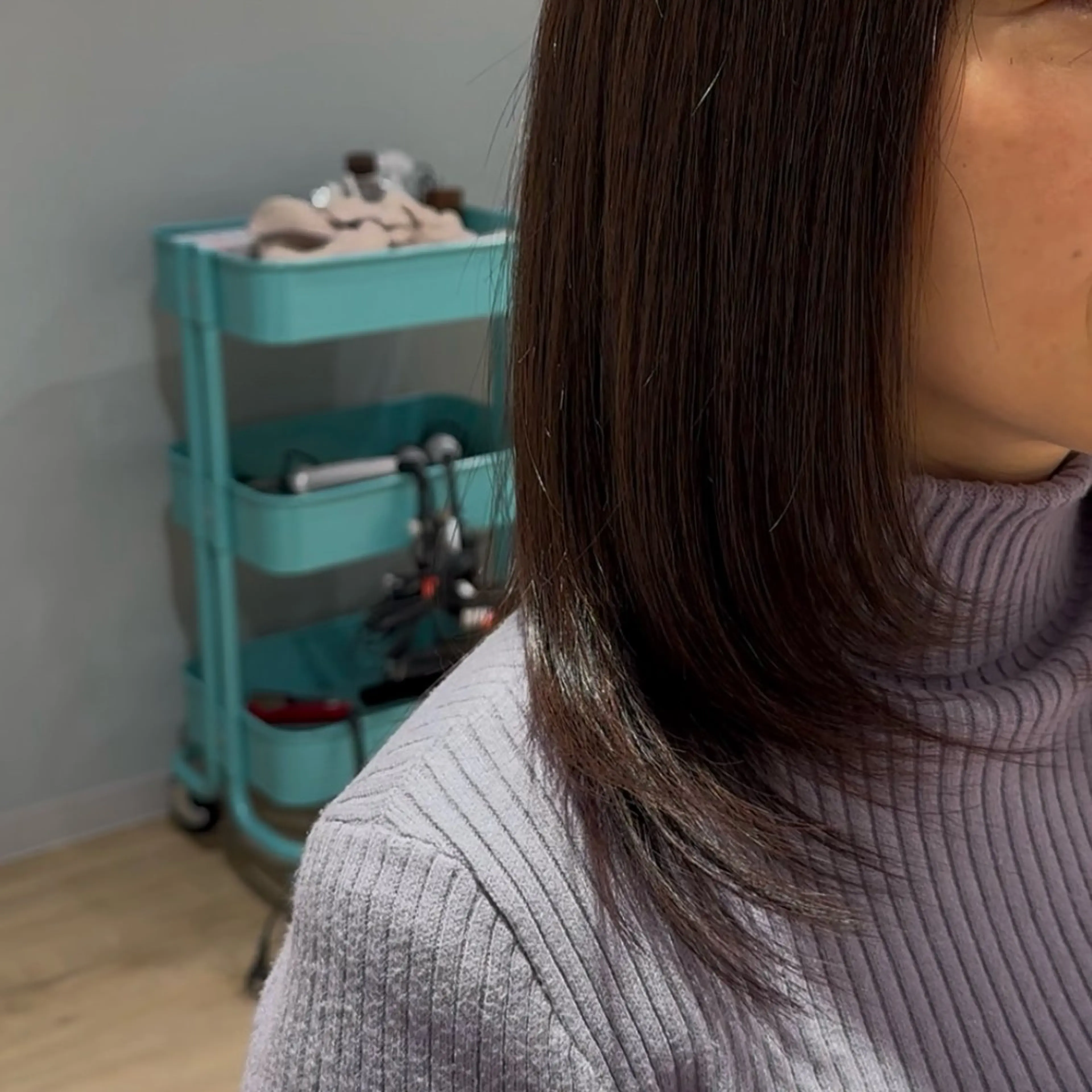 ミディアム レイヤーカット 【Lien】 AYUのヘアスタイル