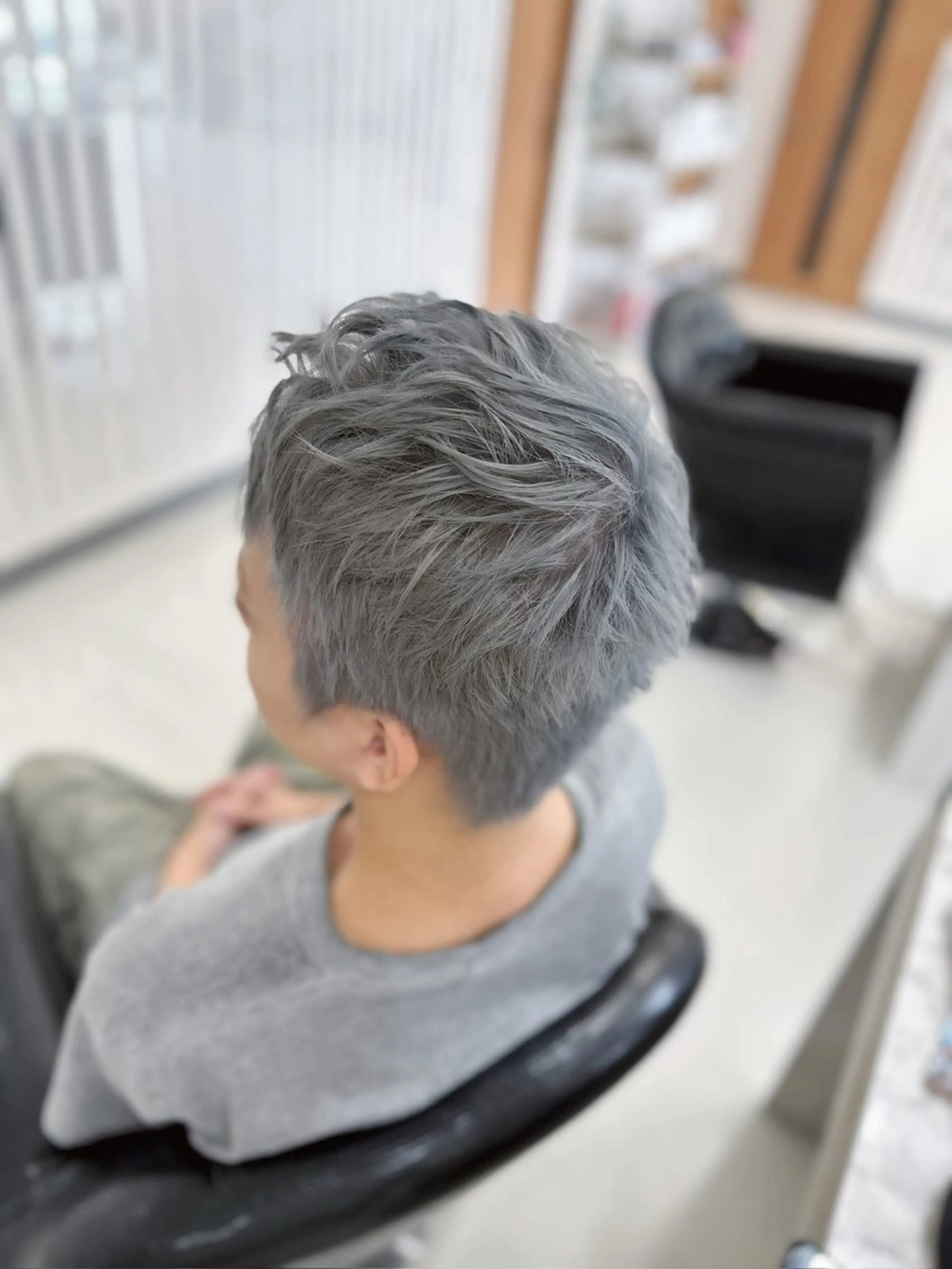 ショート カラー ダブルカラー ヘアカラー トリートメント YURI ✨のヘアスタイル