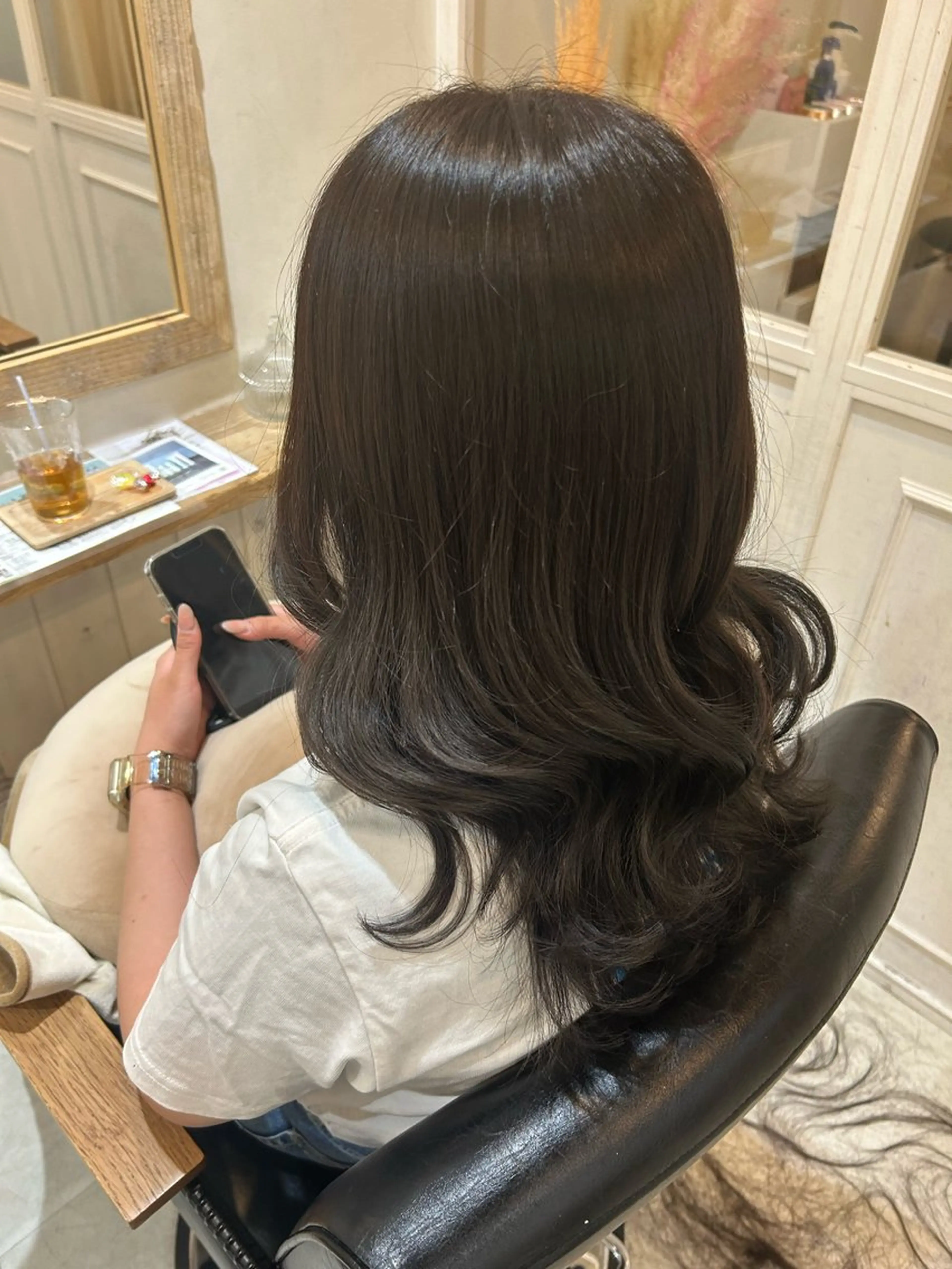 ロング カラー kanon♡ 暖色カラー‎🤍のヘアスタイル