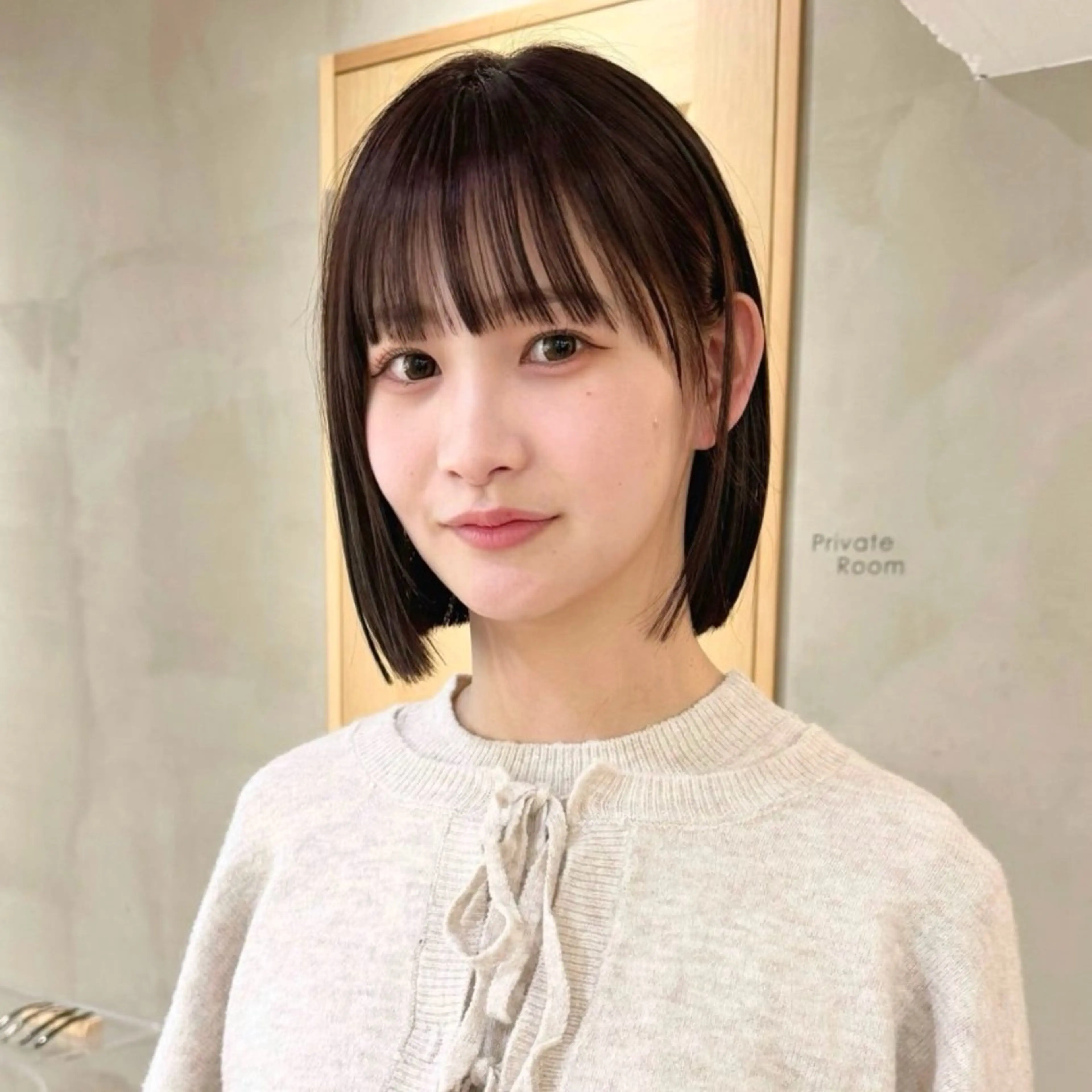 【ミニモ学割】✨透明感カラークーポン✨　　グレージュ/オリーブ/ベージュ/暖色カラーの写真