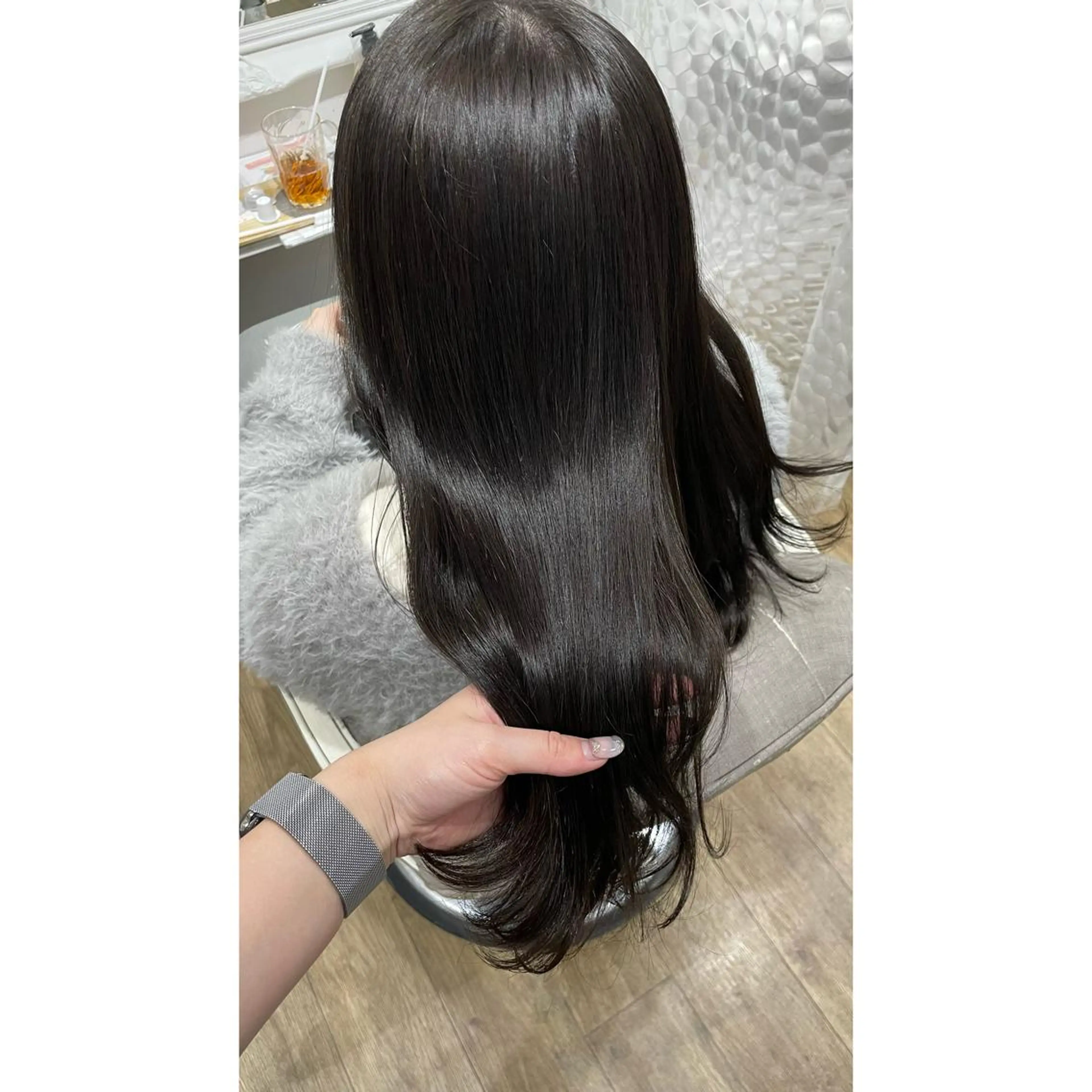 ロング カラー ヘアカラー トリートメント 梅田/髪質改善カラー ❄︎ mikiのヘアスタイル