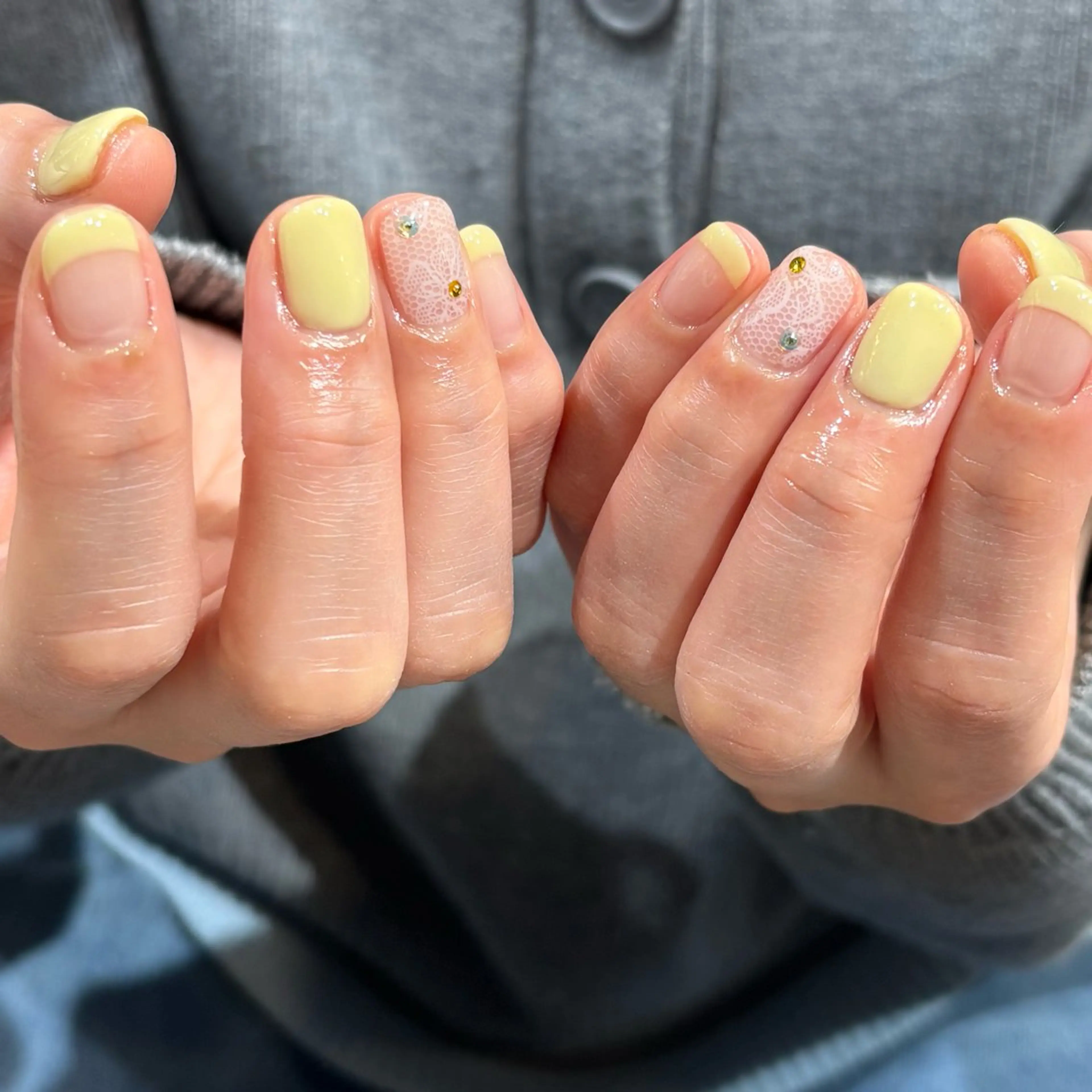 ネイル ハンドネイル ハンドケア パラジェルサロン 大人女性が通うサロンのネイルデザイン