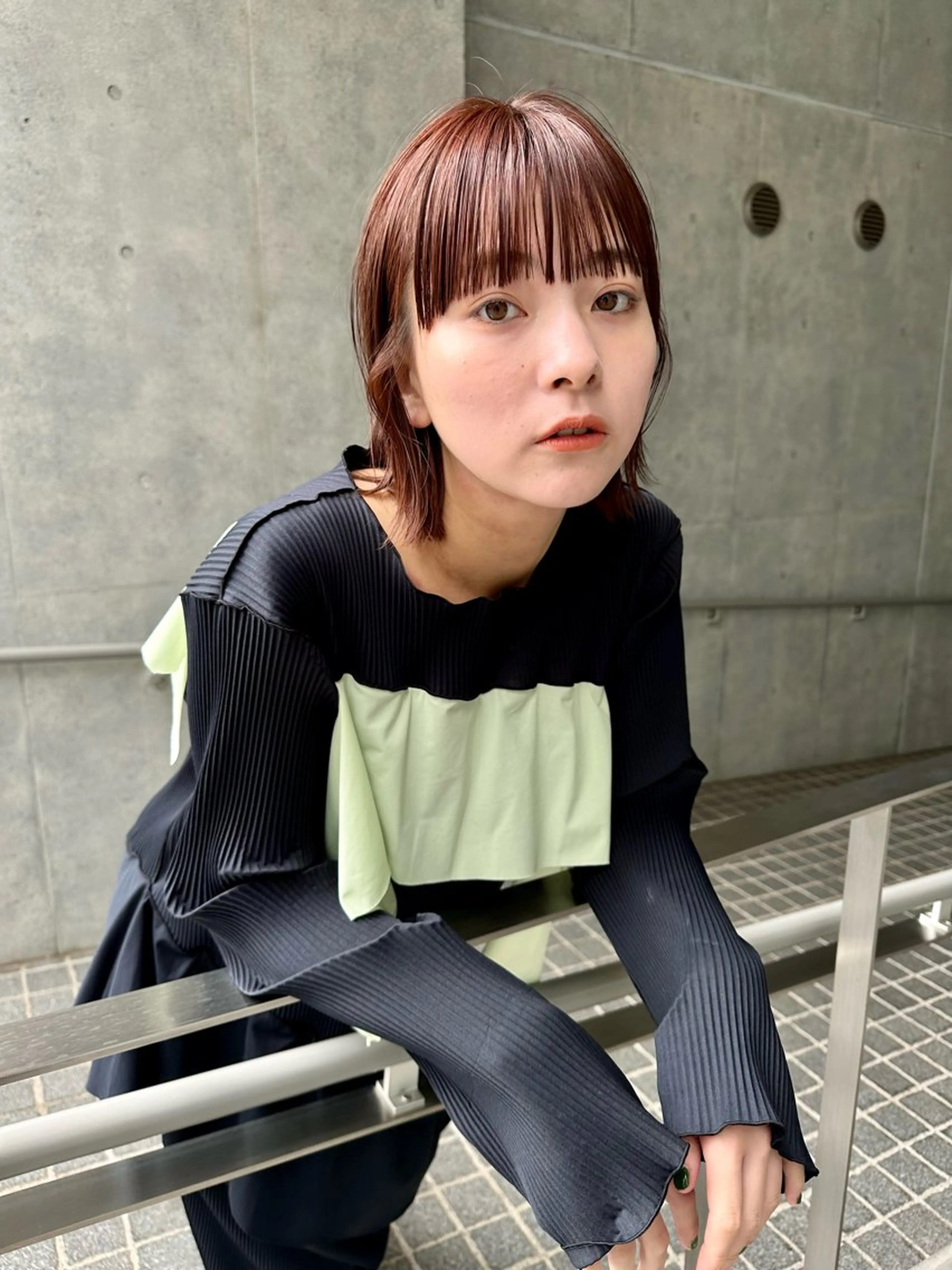 🌳minimo12月限定🌳カット&ワンカラー&炭酸シャンプー&2stepトリートメント/暖色&寒色カラーの写真