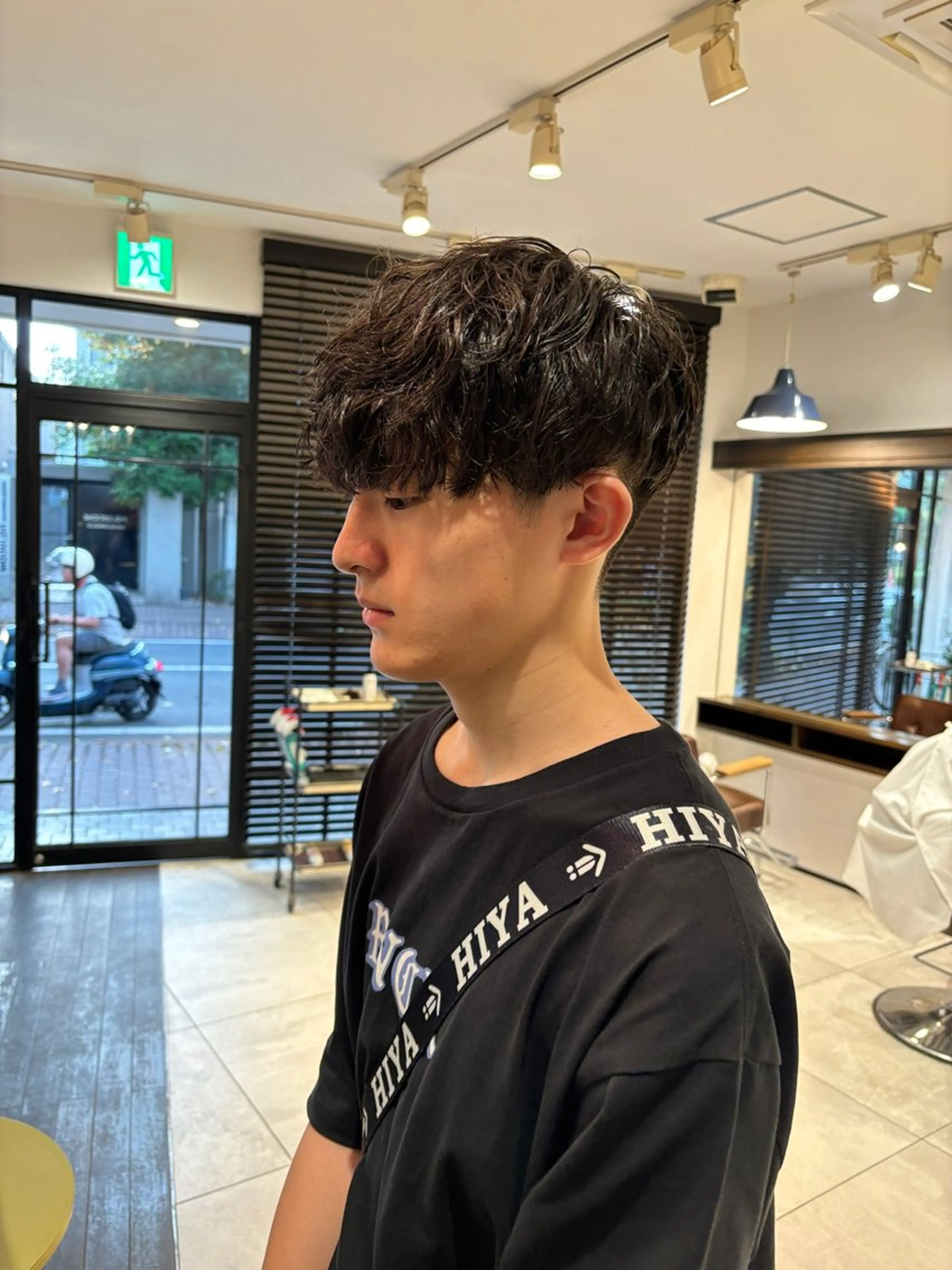 メンズ メンズパーマ カット パーマ メンズパーマ/ 上原琉介のヘアスタイル