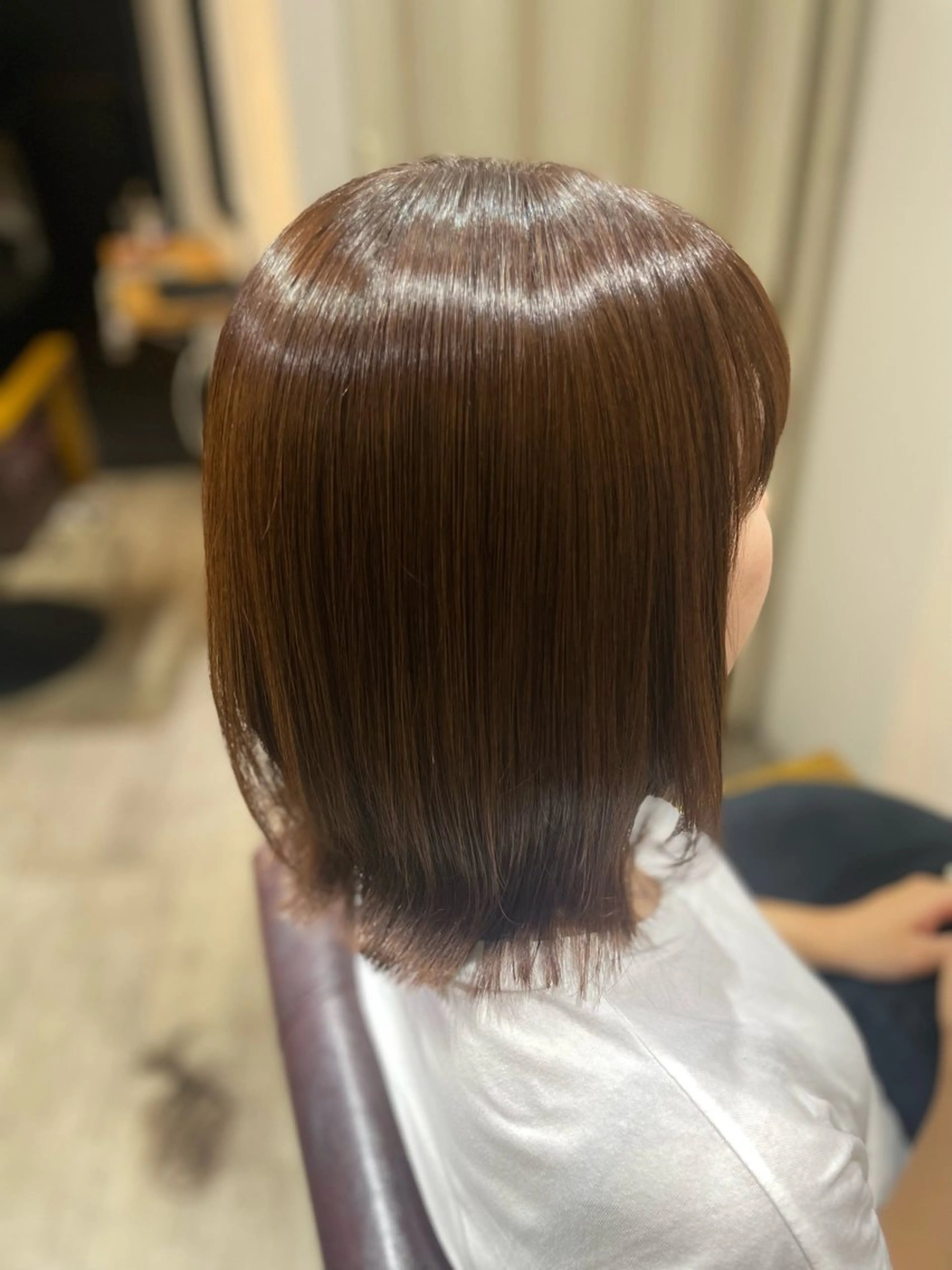 ミディアム 星野 茉由のヘアスタイル