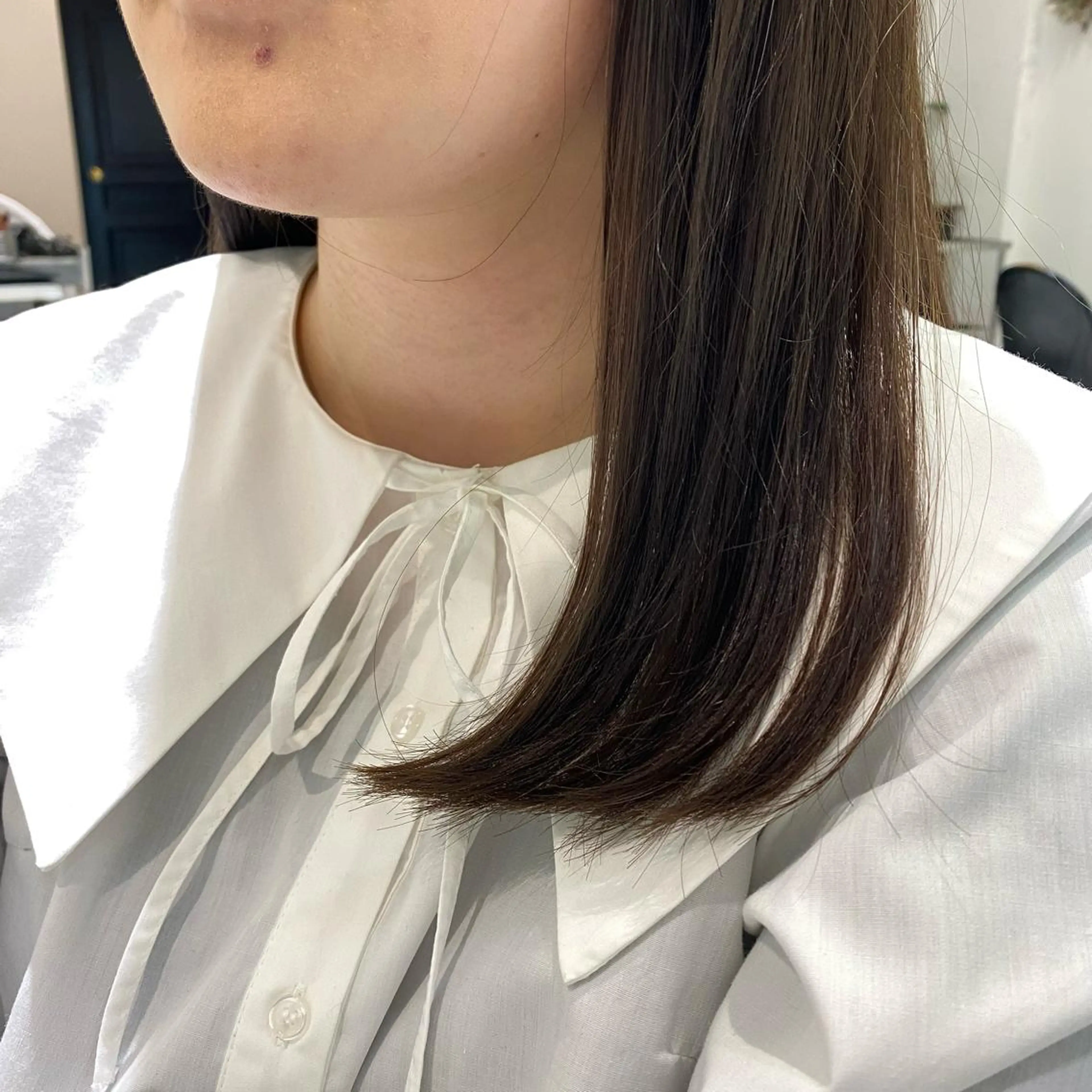 ミディアム カラー ベージュカラー カット ヘアカラー ducha所属・DUCHA Tomida naoのヘアスタイル