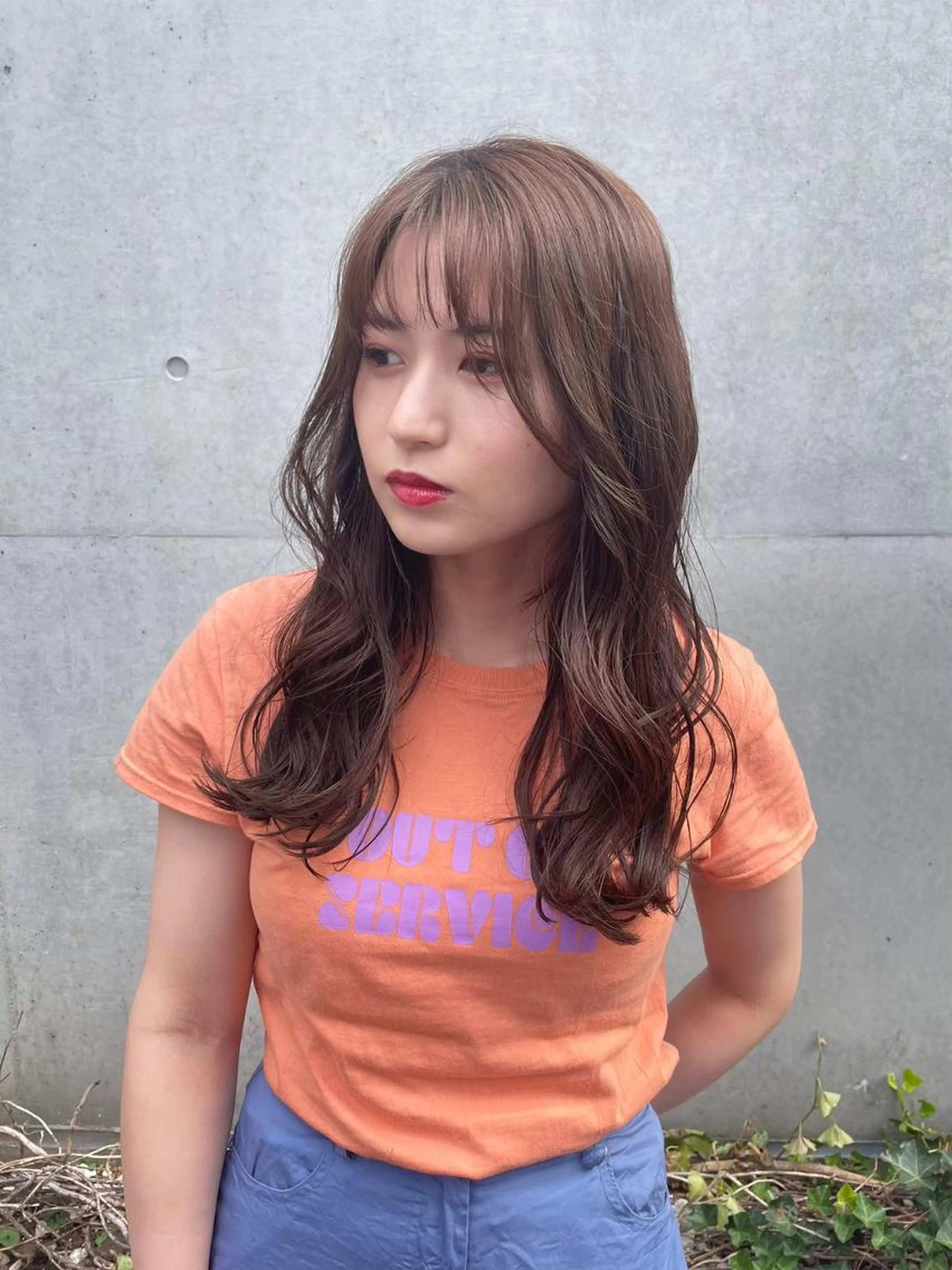 🎀プロの仕上がり🎀 前髪カット+ゆるふわコテ巻き¥6000→4000の写真