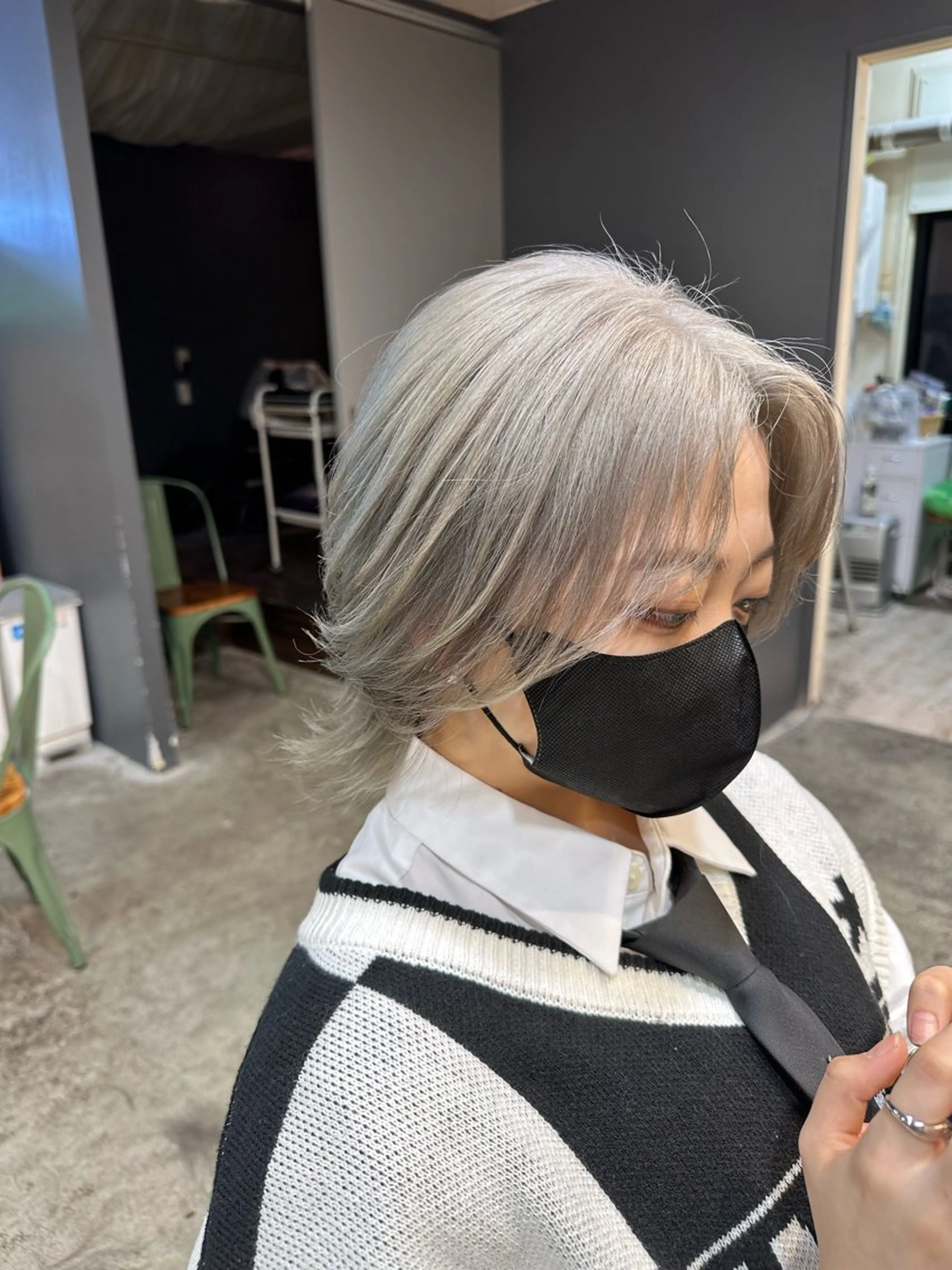 ミディアム CREST所属・谷口 怜音のヘアスタイル