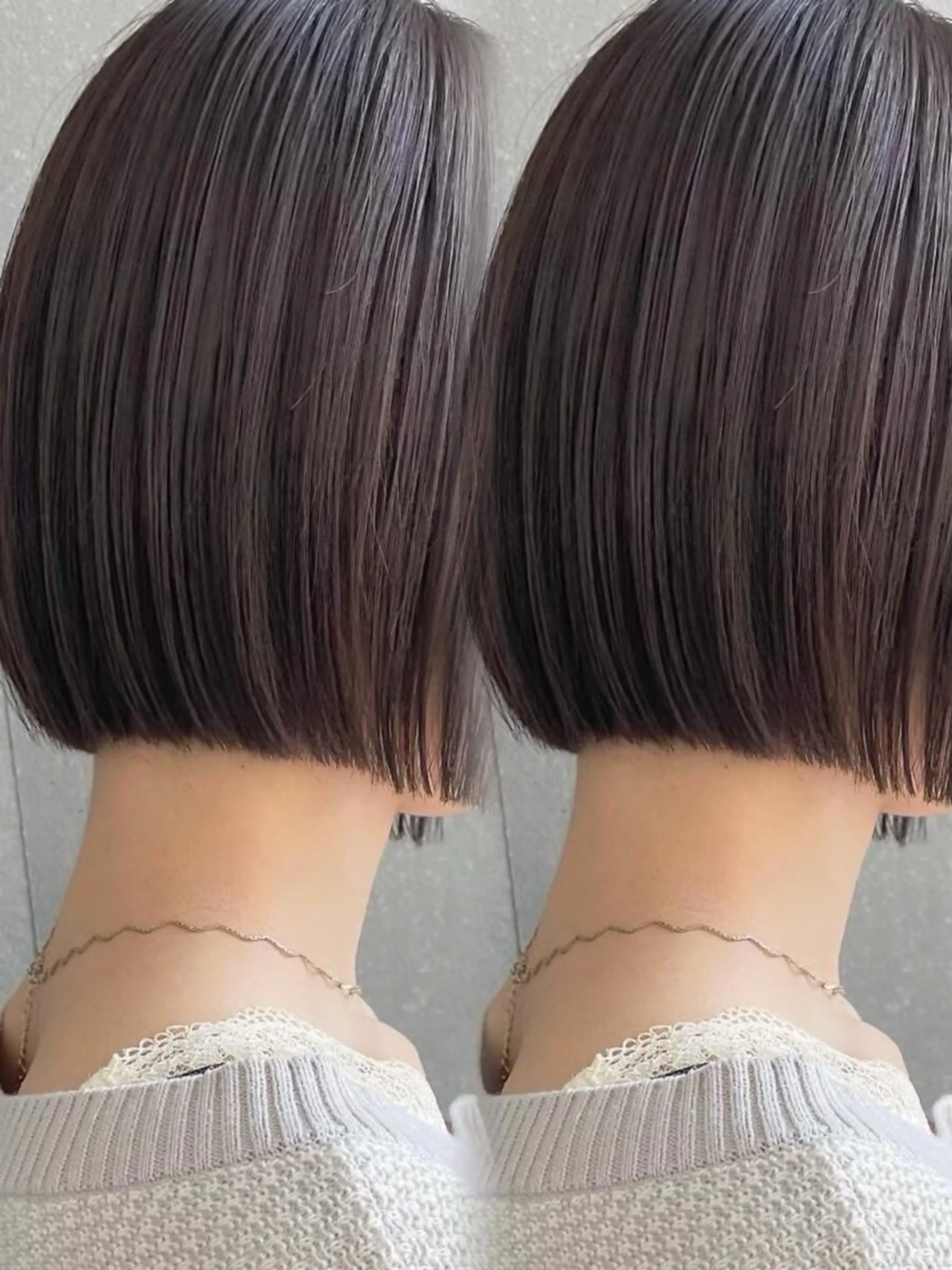 カラー ブラウンカラー ヘアカラー Lond Cheri所属・HINA 仙台/ ワンカラー/縮毛矯正のヘアスタイル