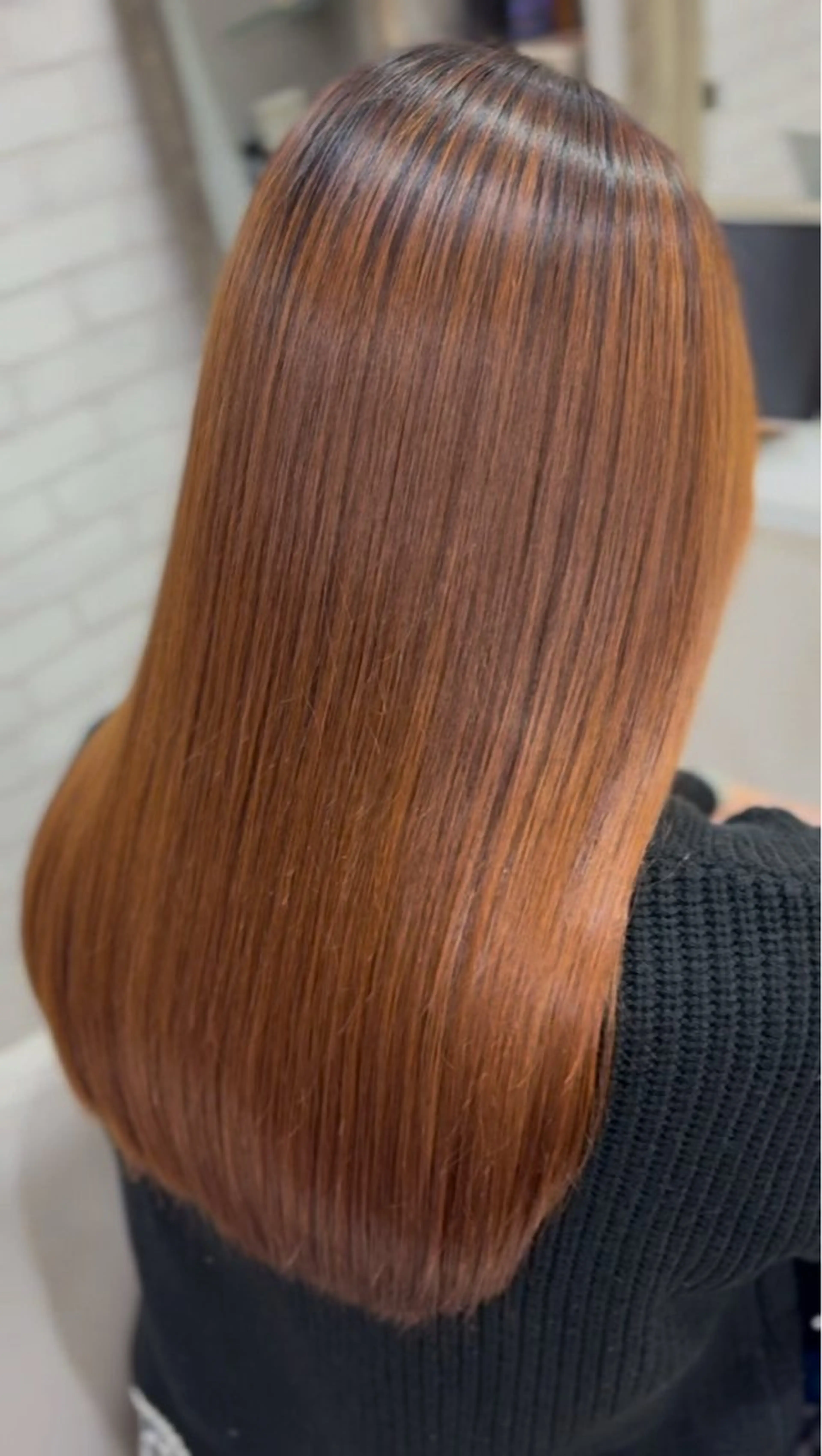 セミロング 髪質改善 縮毛矯正 【TAKAYA】🌸 縮毛矯正専門店のヘアスタイル