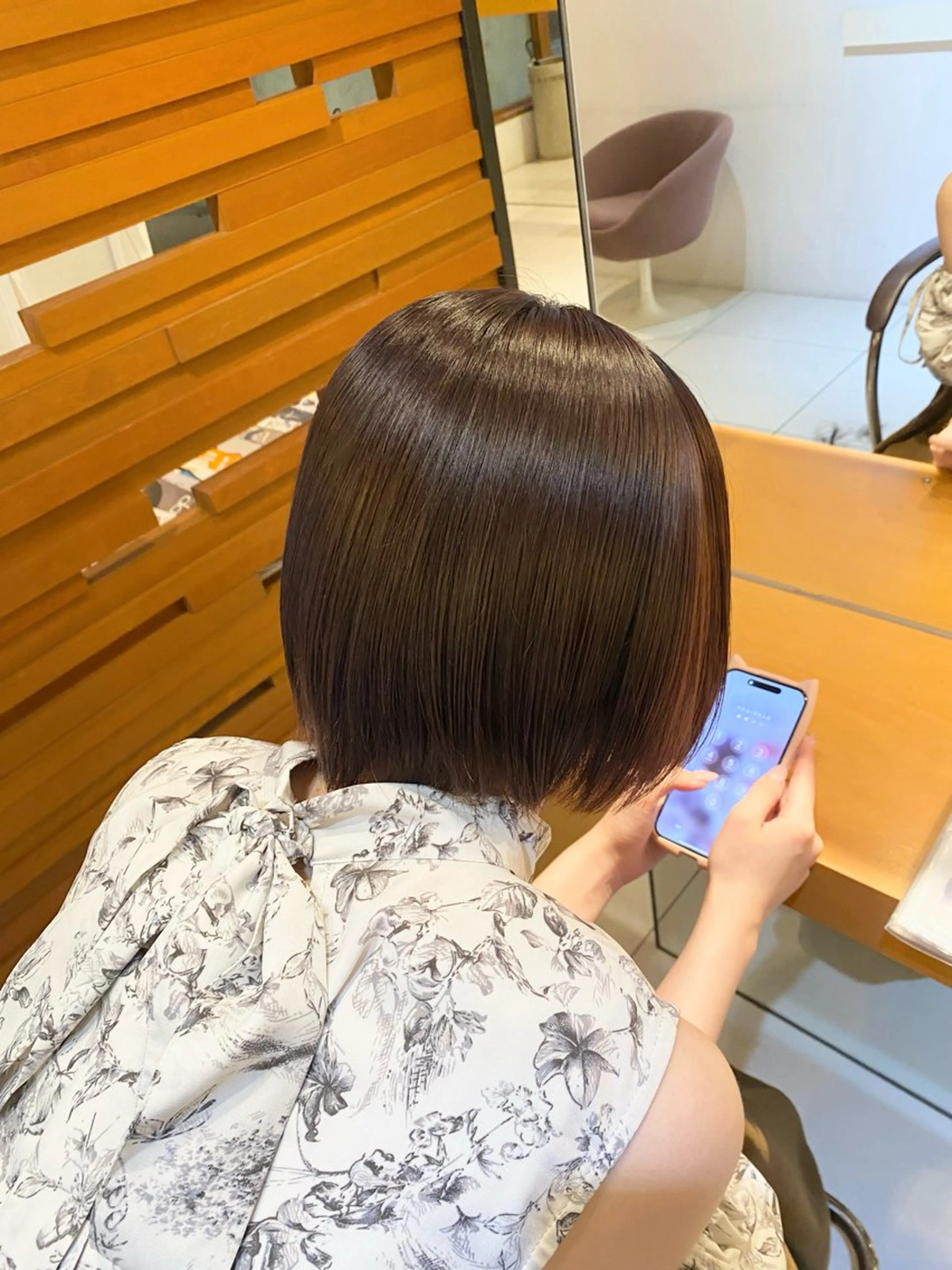 【人気No.1メニューにプラスツヤ出し🪽🤍】カット＋カラー＋3stepトリートメントの写真