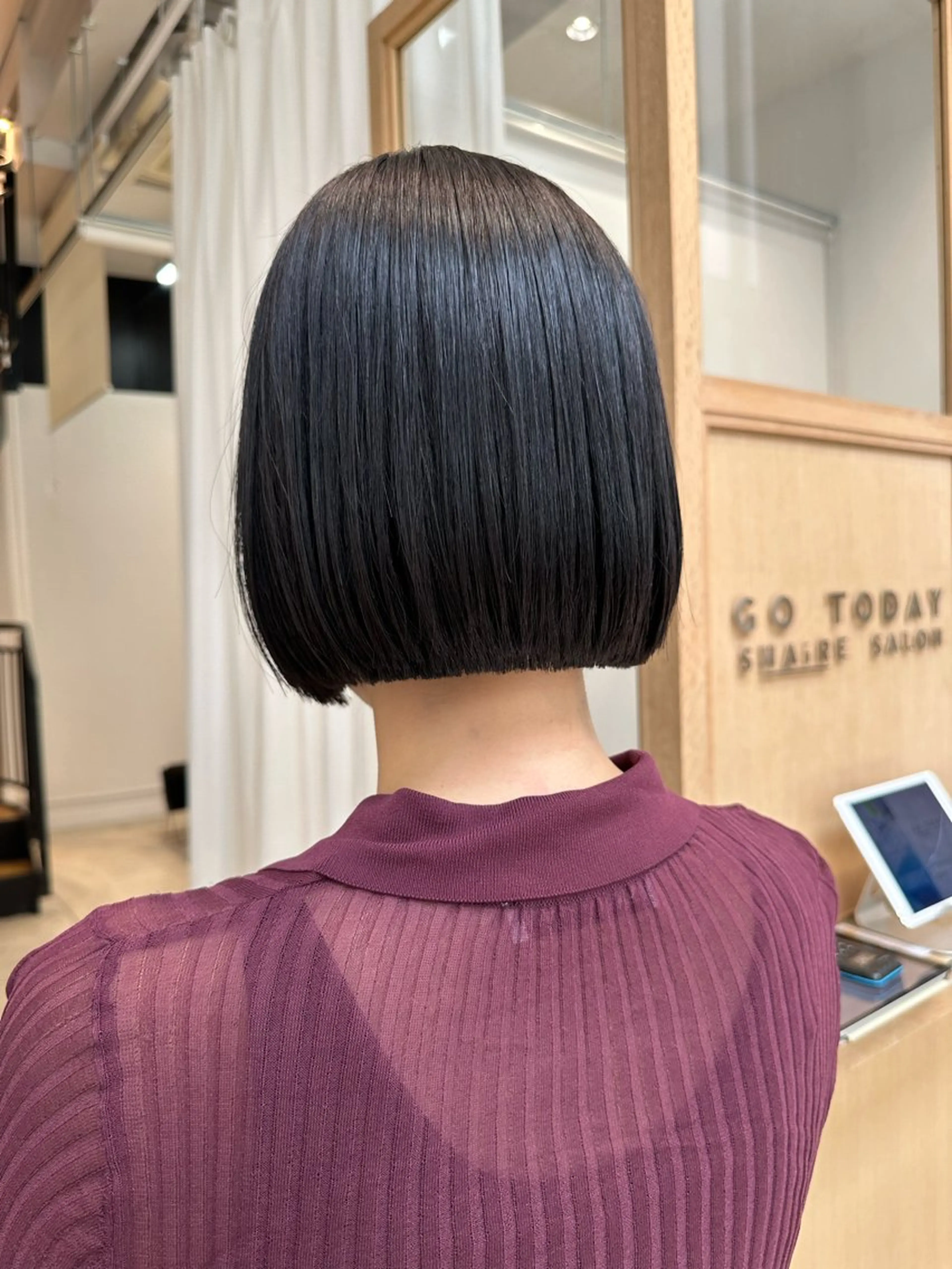 ショート sea by luvismけやき通り2号店所属・ボブ/ショート/ 縮毛矯正/岸本恭明のヘアスタイル