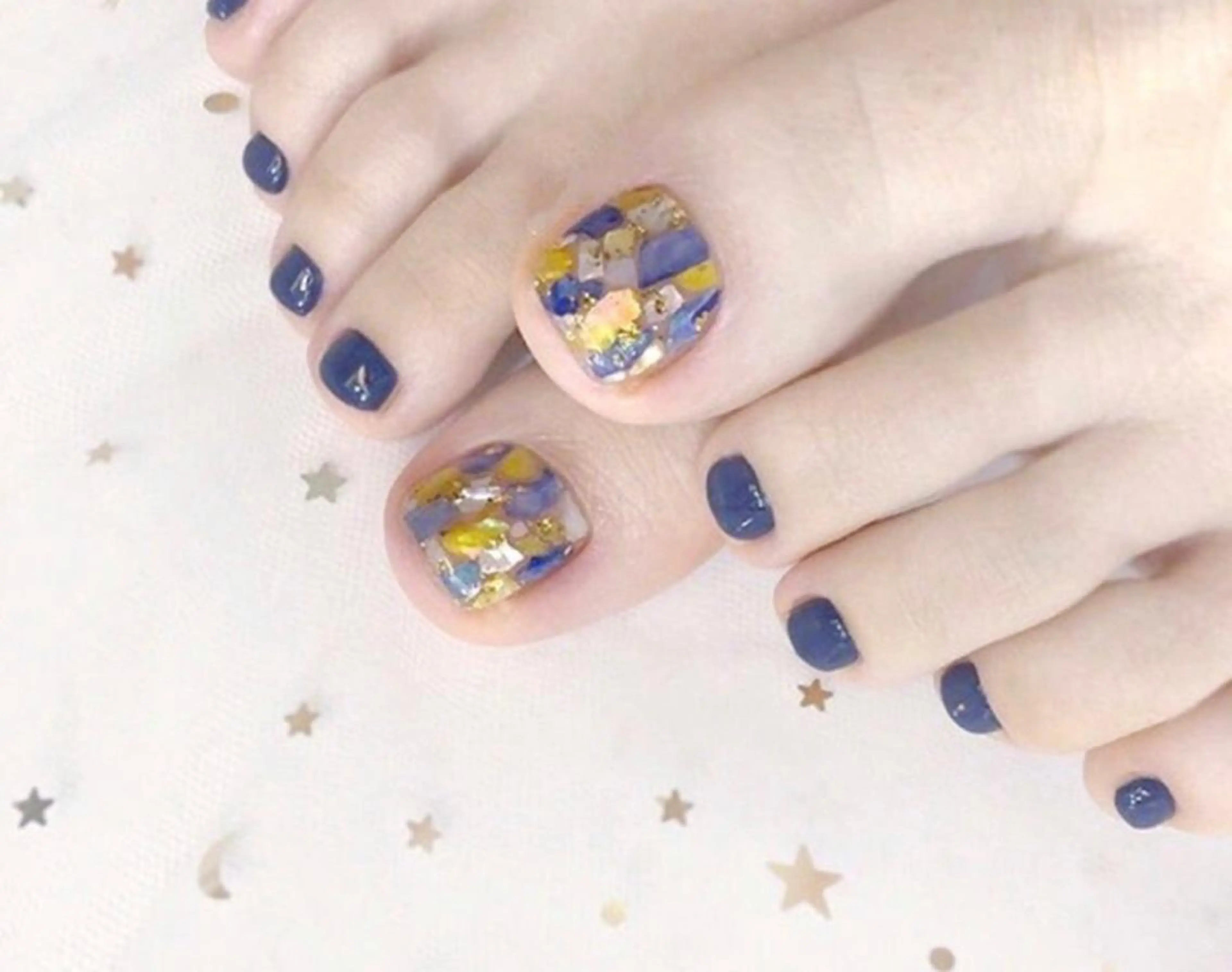 ネイル フットネイル 長さだし専門店 M2　rikaのネイルデザイン