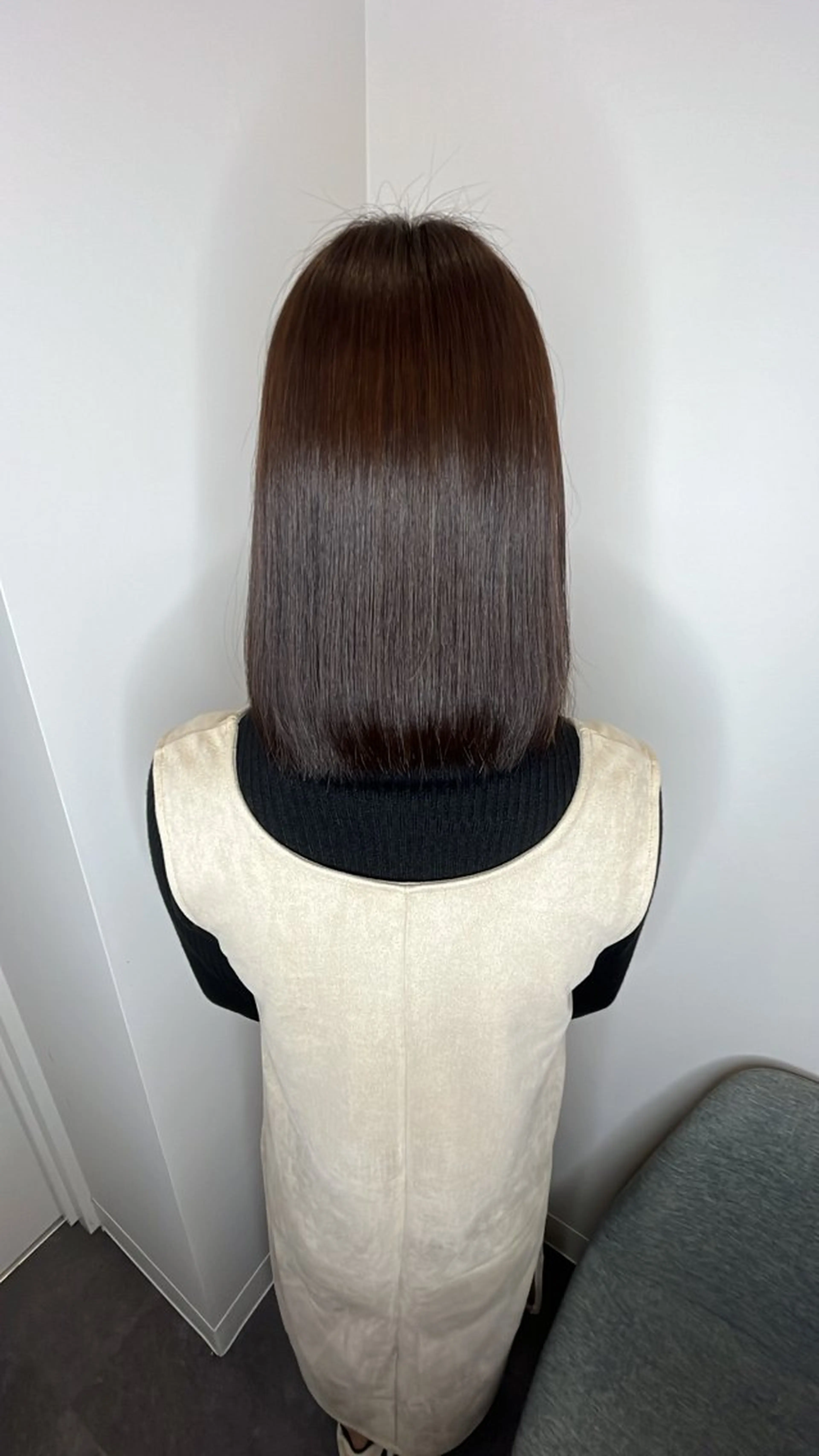 ミディアム 縮毛矯正 See by DECO所属・高橋 柊和のヘアスタイル