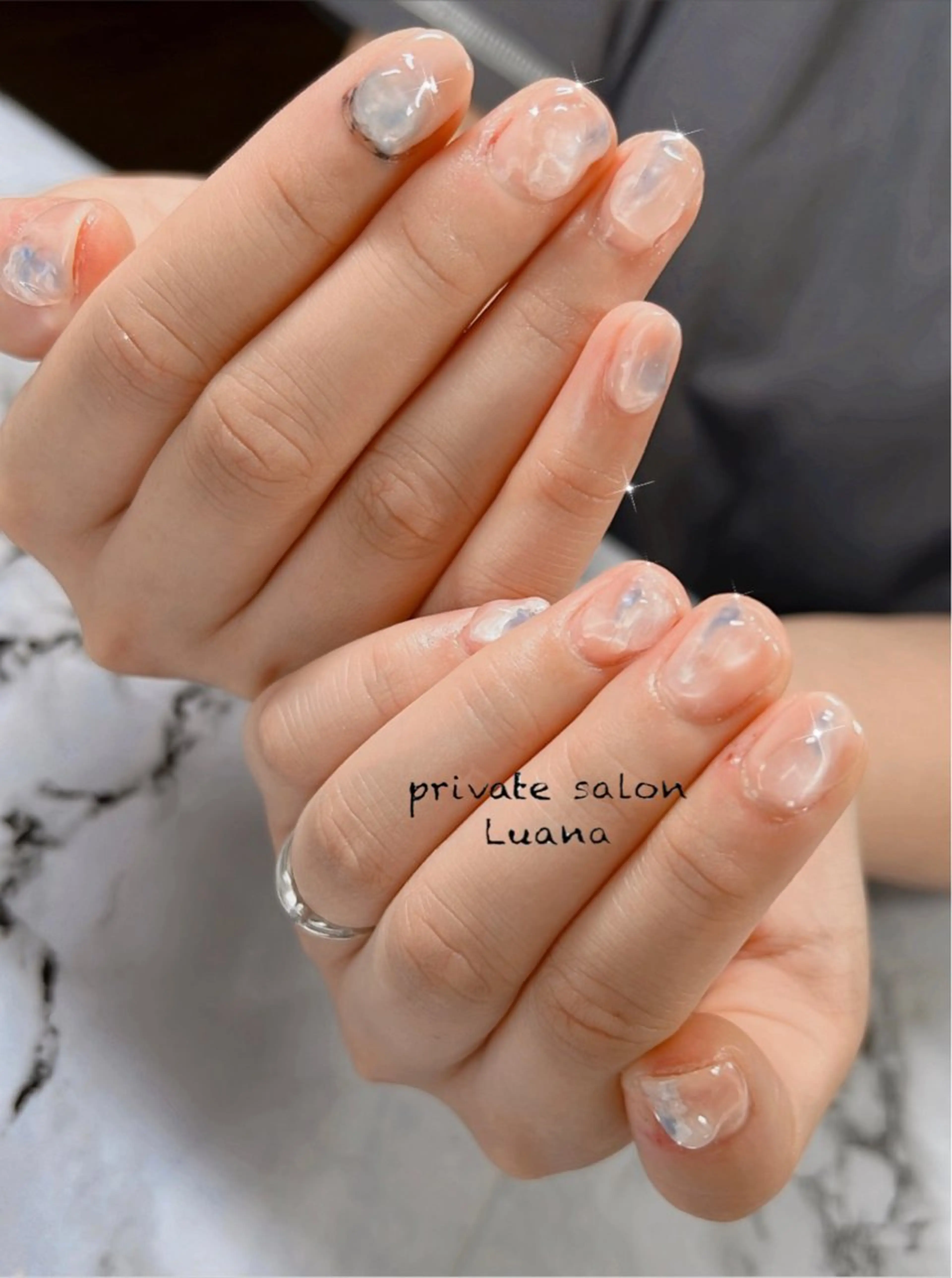 ネイル ハンドネイル 自宅ネイルサロン ルアナのネイルデザイン