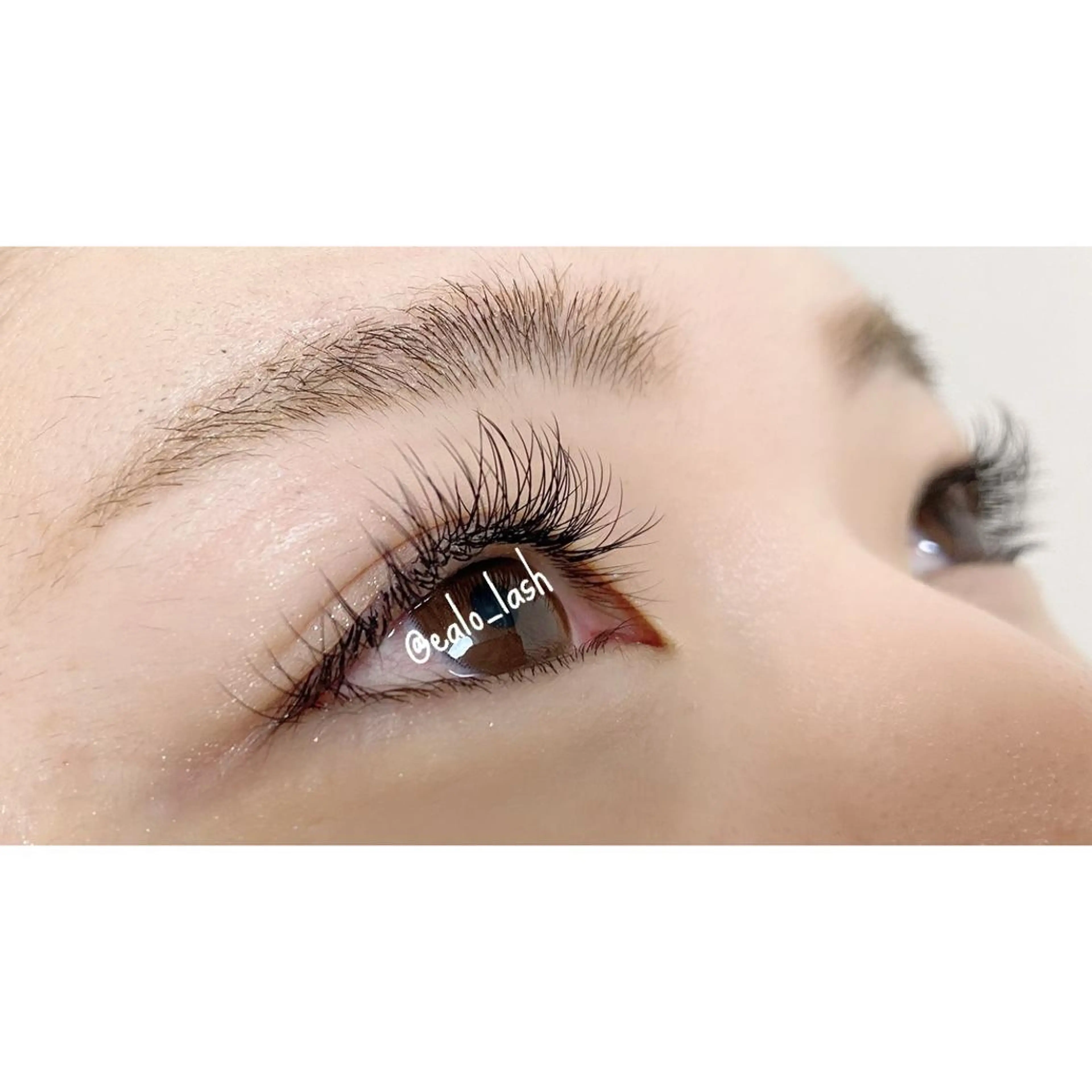 マツエク・マツパ Cカール フラットラッシュ マツエク Ealo押上 Erieのマツエク・マツパデザイン