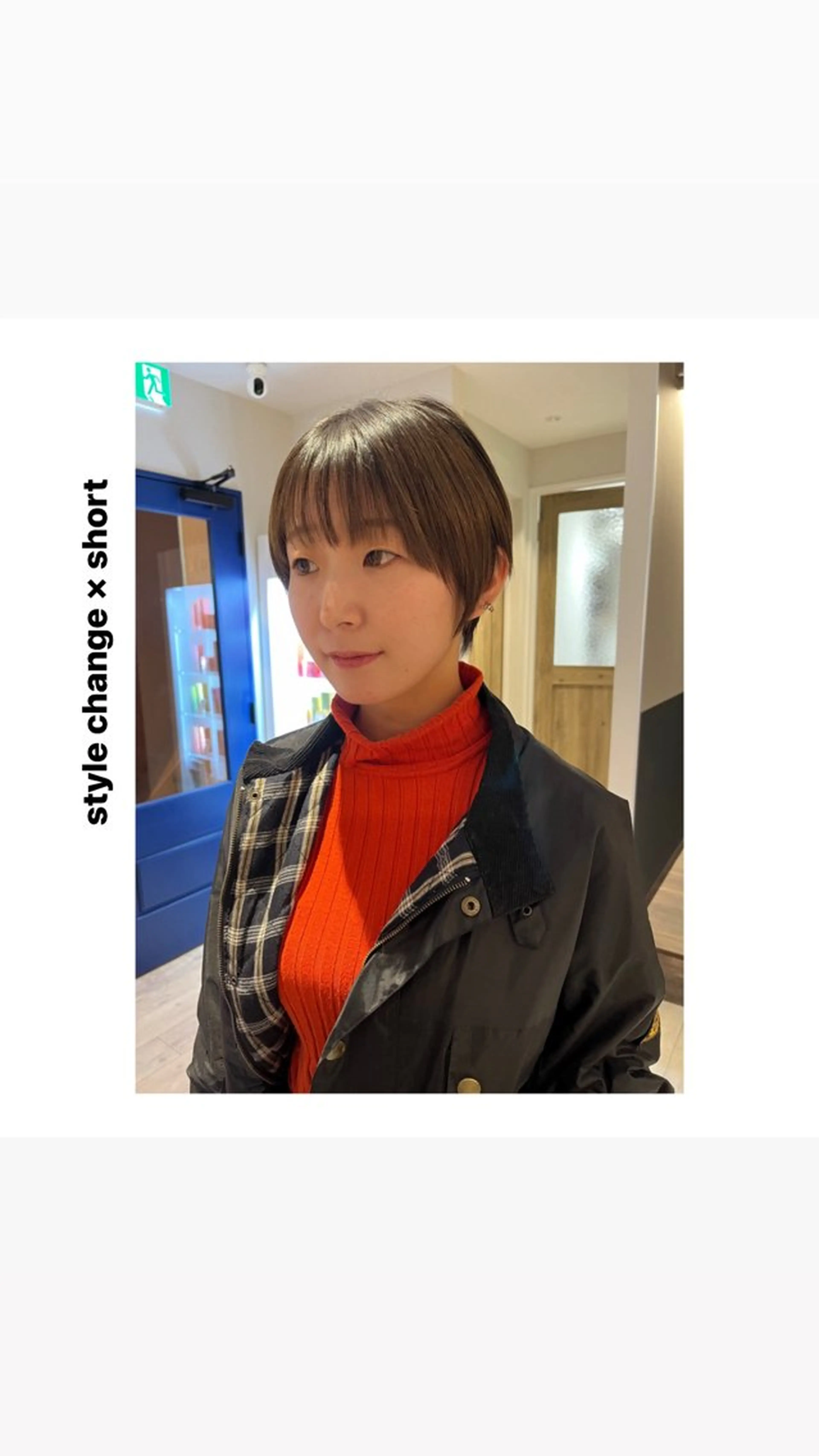 ショート カラー カット ヘアカラー トリートメント rewards成城学園前店所属・hiroki【雰囲気 &style】のヘアスタイル