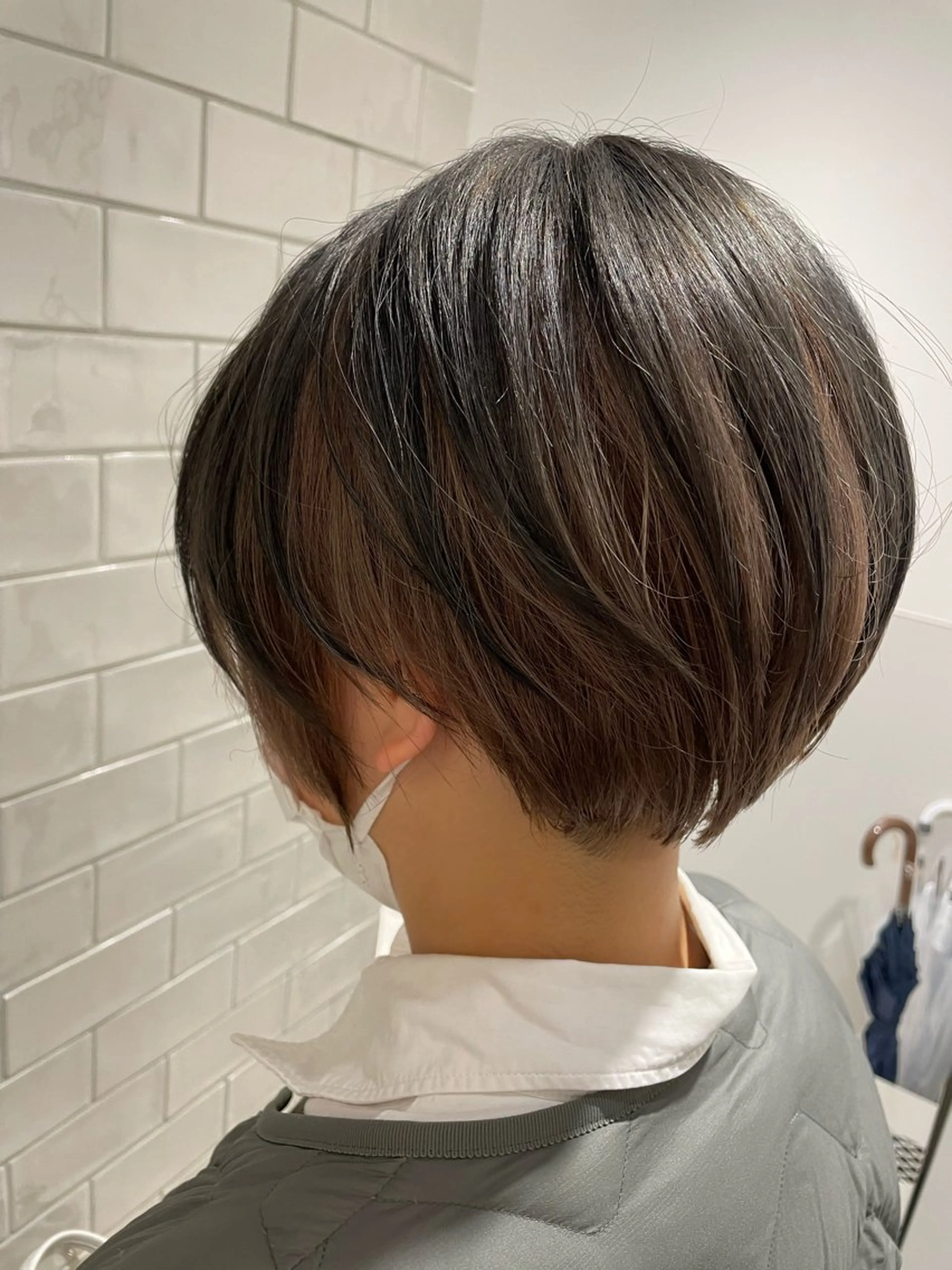 ショート ヘアカラー トリートメント share salon higashi umeda所属・大阪 美容師 林のヘアスタイル