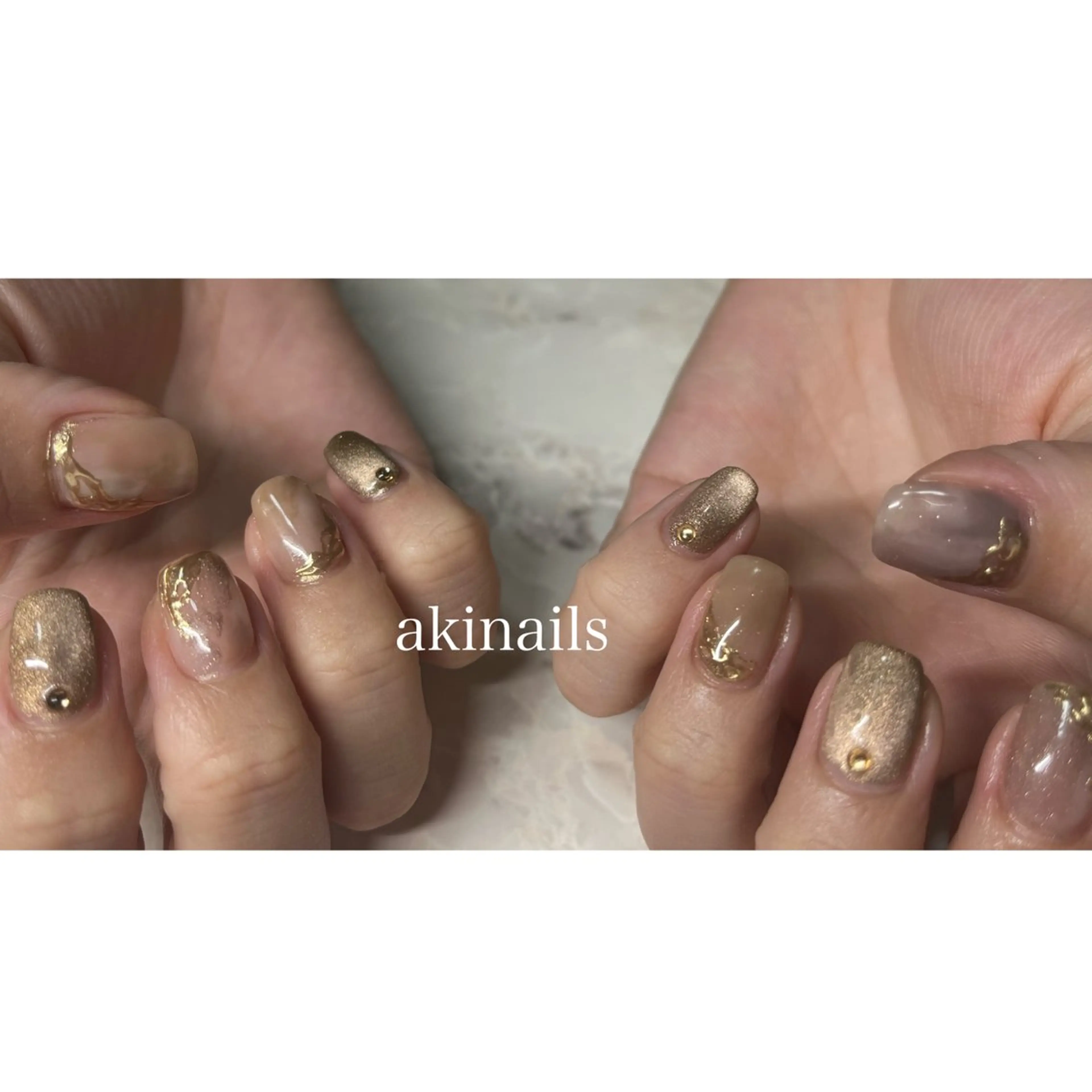 ネイル aki nailsのネイルデザイン
