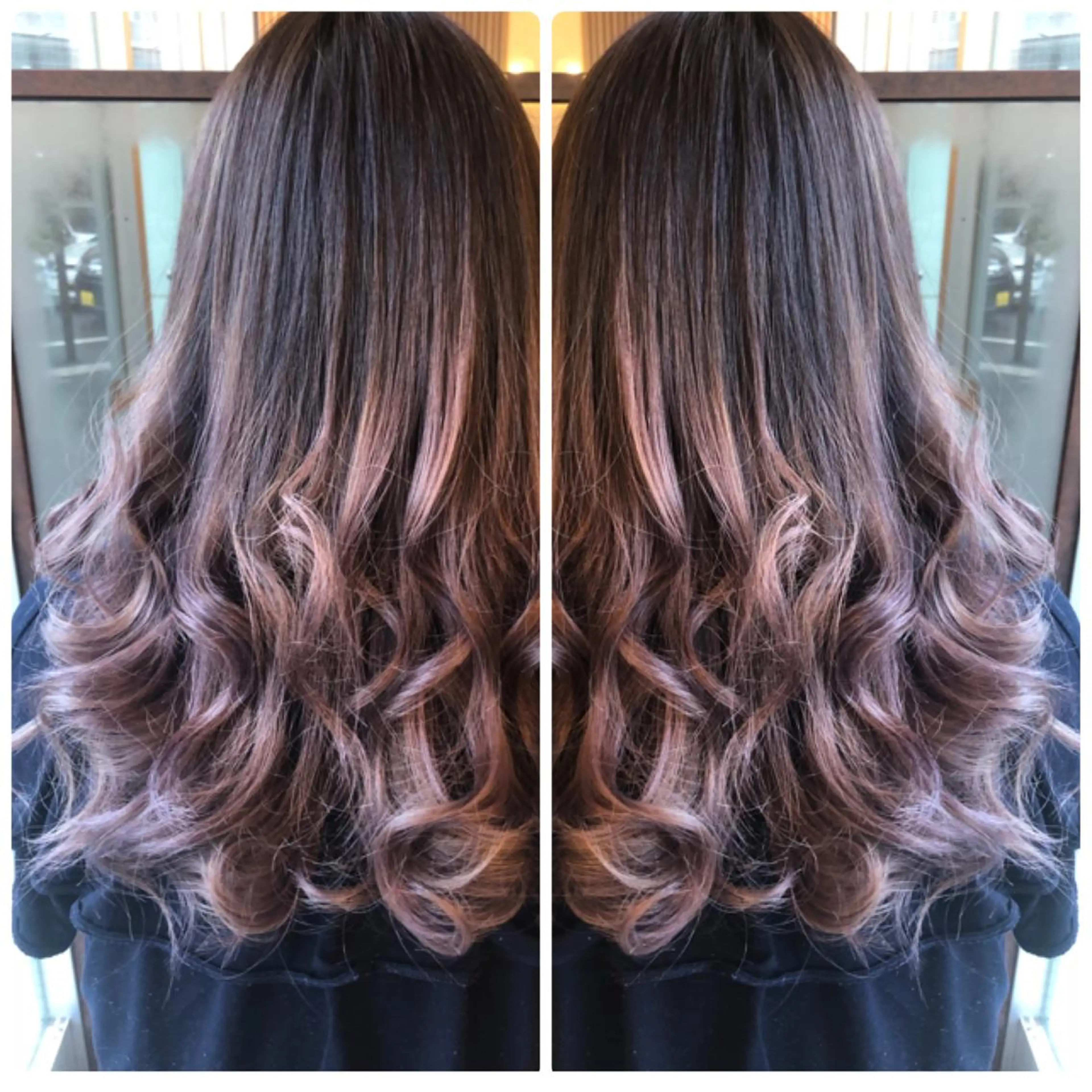ロング カラー アッシュ グラデーションカラー ラベンダーカラー ラベンダーアッシュ ヘアカラー トリートメント 小山内 龍一郎 店長のヘアスタイル