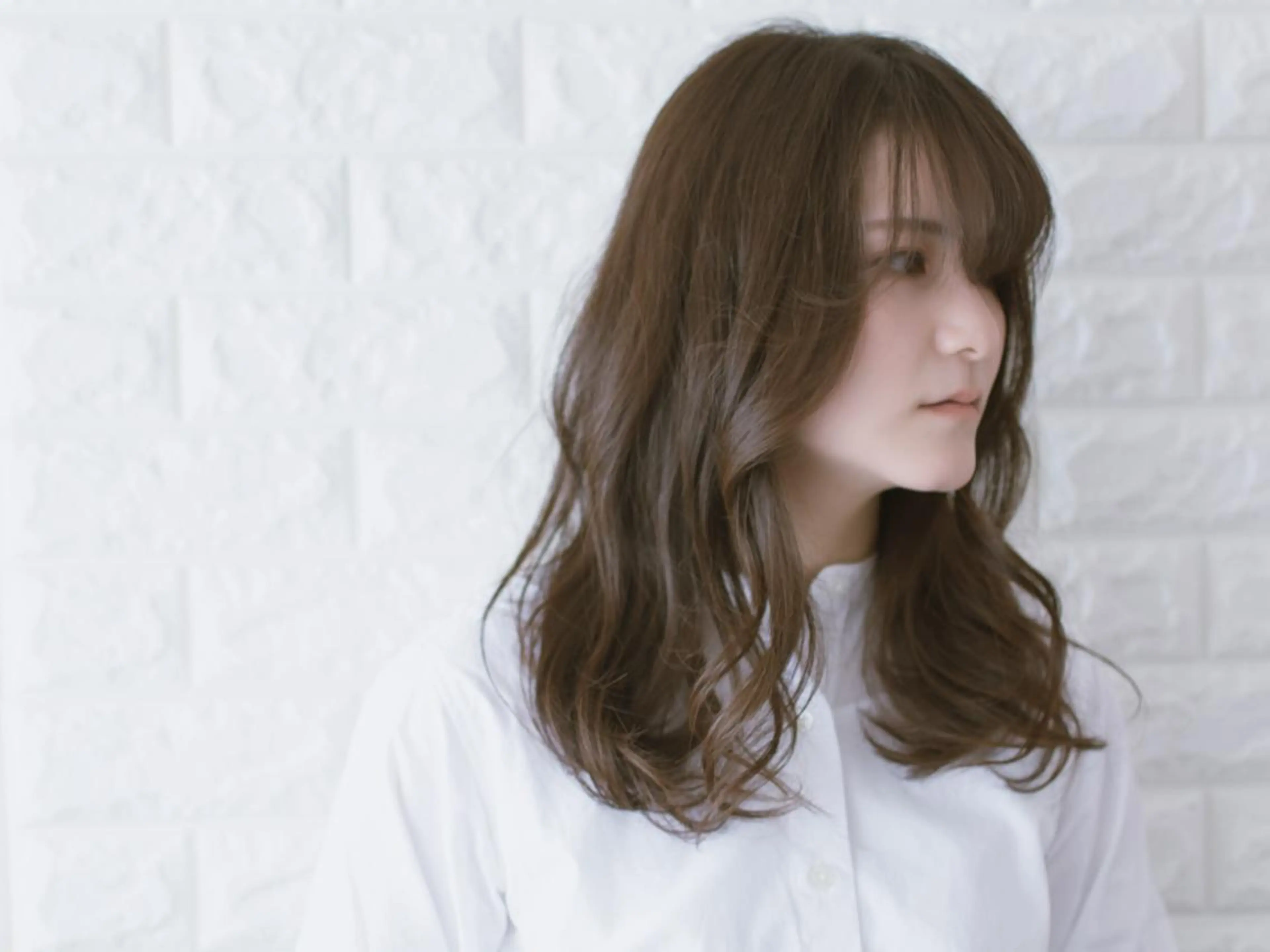 セミロング ショートボブ ボブ 外国人風カラー ハイライト 外ハネヘア 撮影モデル 斉藤 正敏のその他イメージ