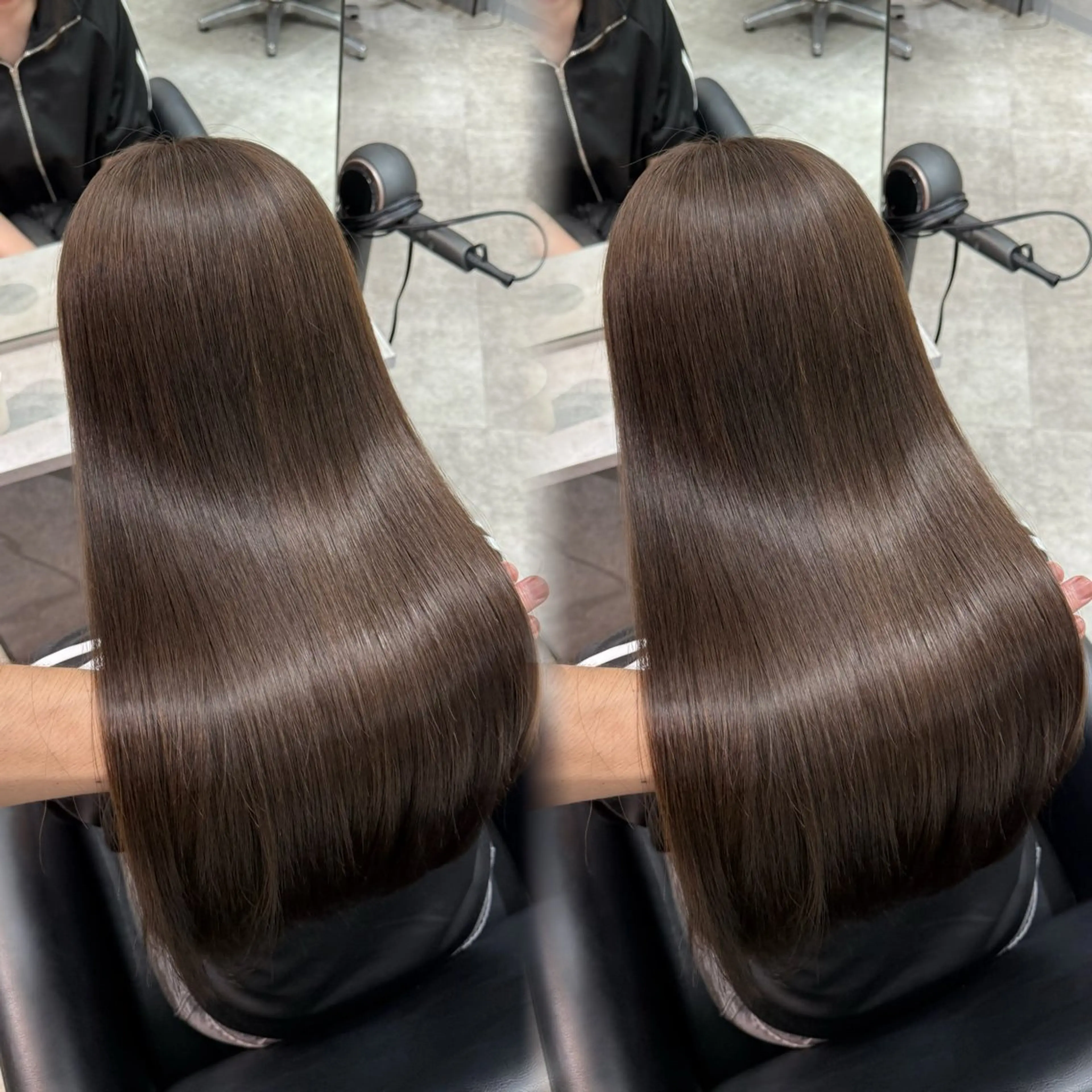 ロング 髪質改善 ロング 縮毛矯正 トリートメント 新宿/髪質改善 /透け感/Sotaのヘアスタイル